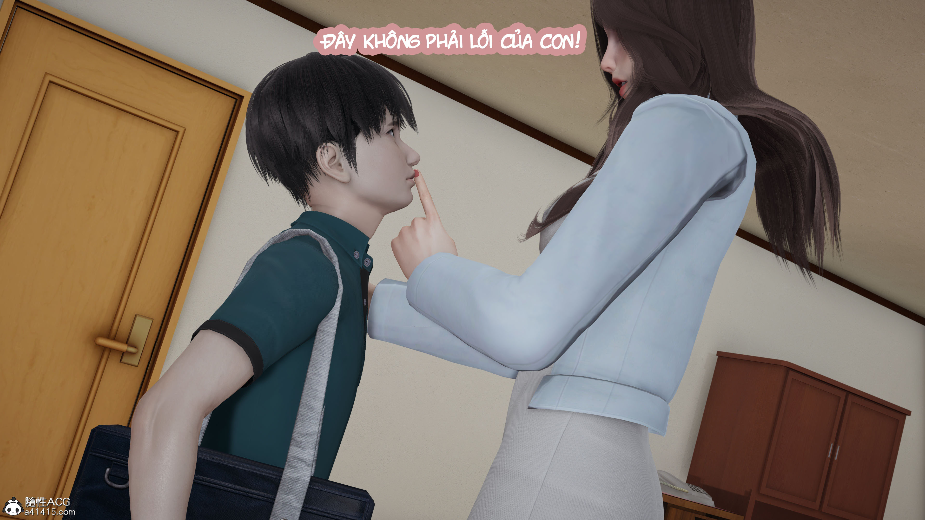HentaiVN.net - Ảnh 13 - Mẹ Bị Người Khác Cưỡng Hiếp - Chương 2A ( Bị Cướp)