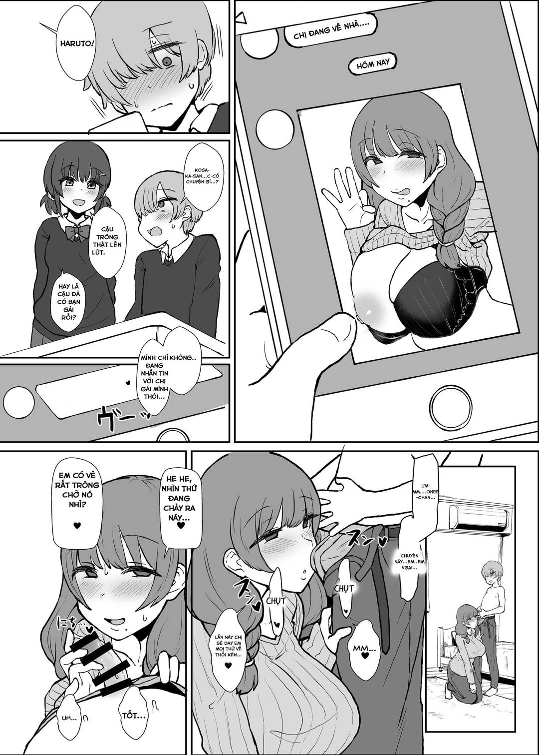 HentaiVN.net - Ảnh 13 - Phòng của chị gái - Oneshot