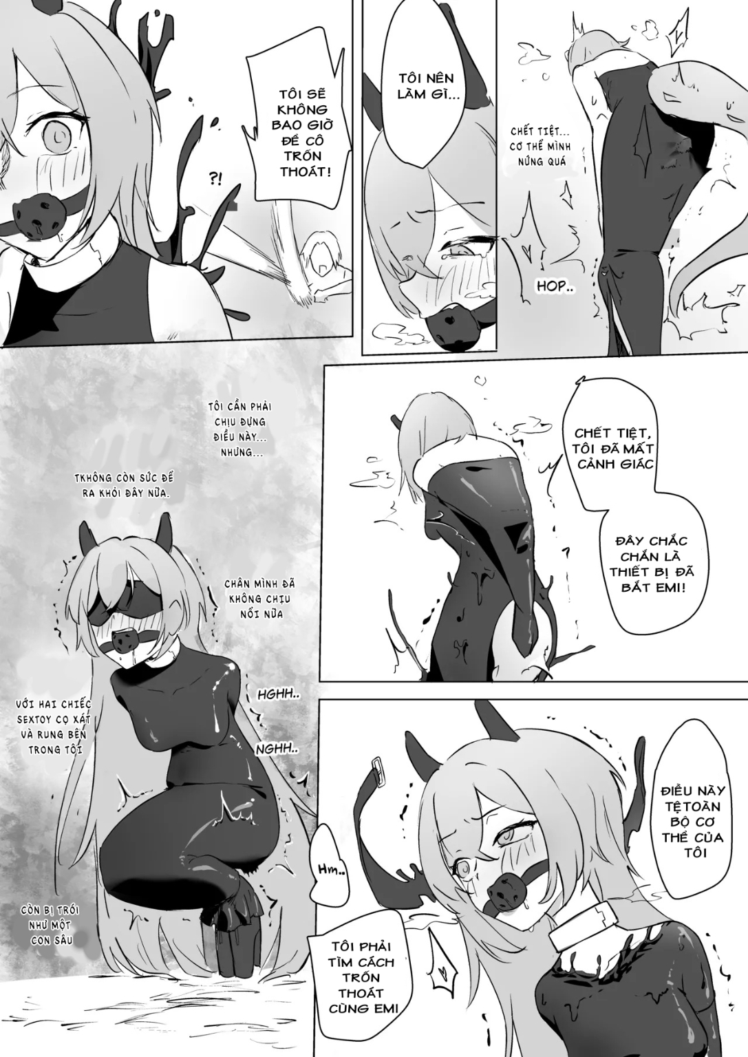 HentaiVN.net - Ảnh 13 - Nhiệm vụ bang hội của Emi và Jiuer - Oneshot