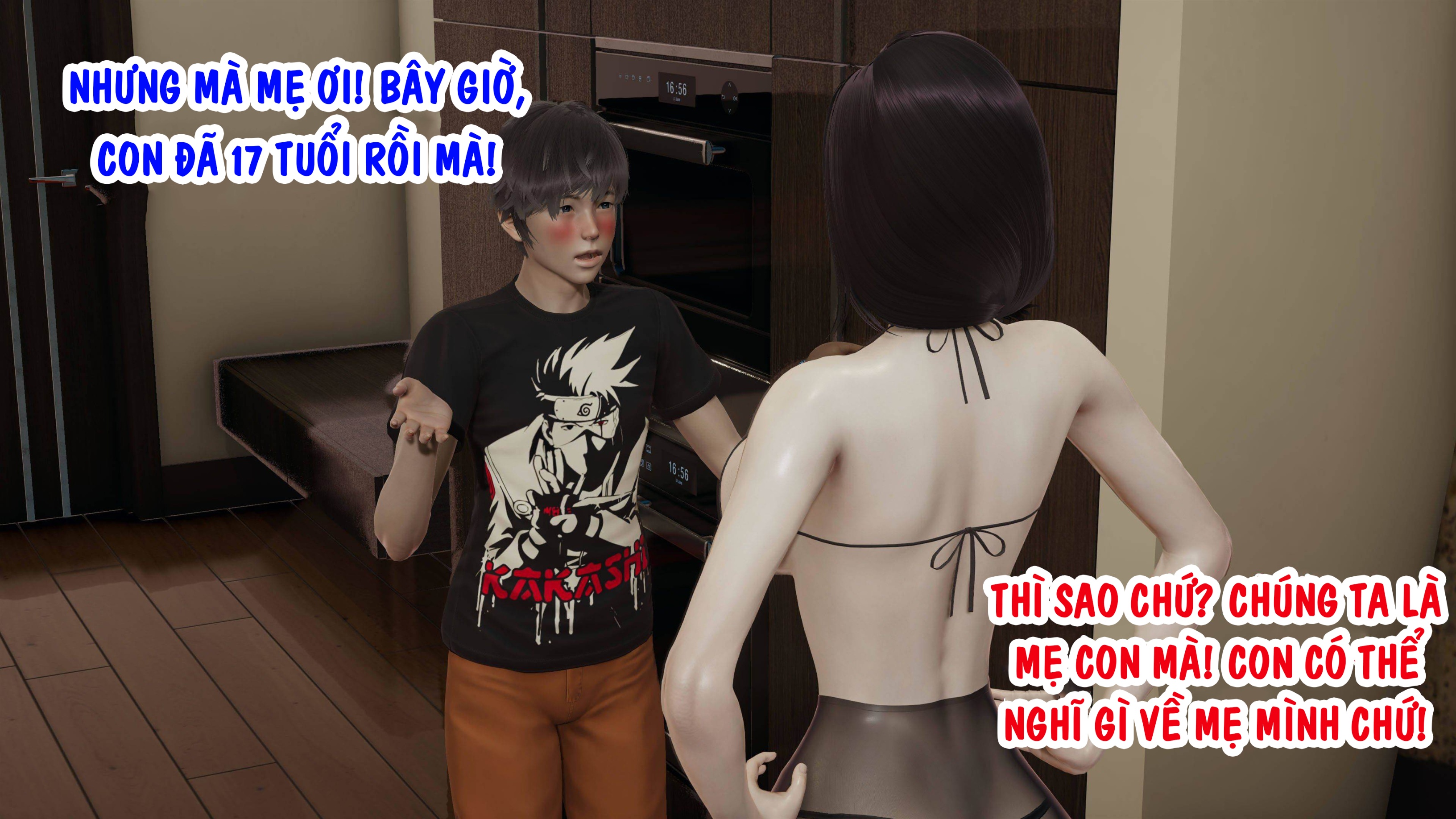 HentaiVN.net - Ảnh 13 - Mẹ Tôi Là Huấn Luyện Viên Yoga - Chap 1
