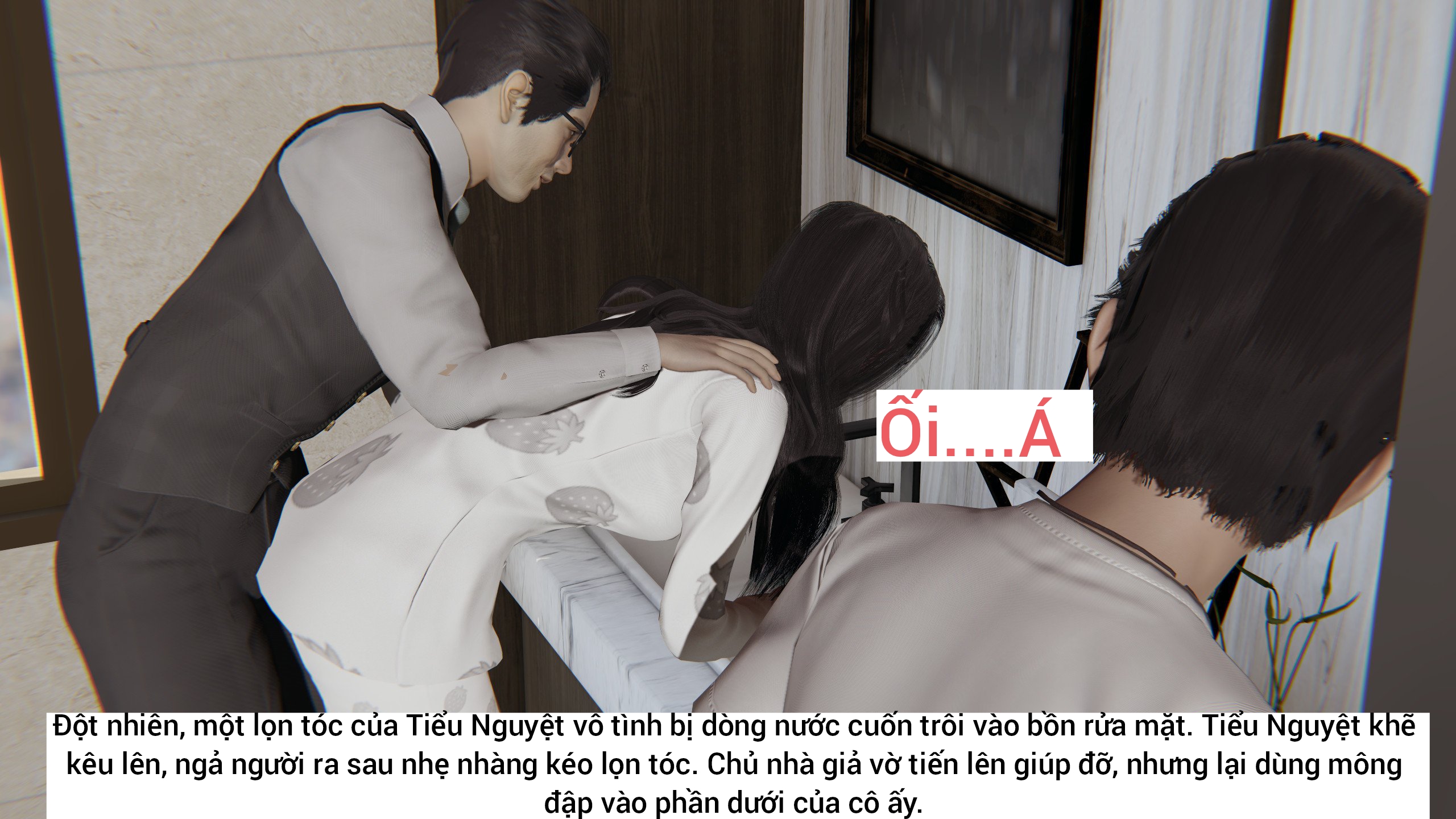 HentaiVN.net - Ảnh 13 - Vạch trần bạn gái Tiểu Nguyệt - Chap3: buổi tụ họp