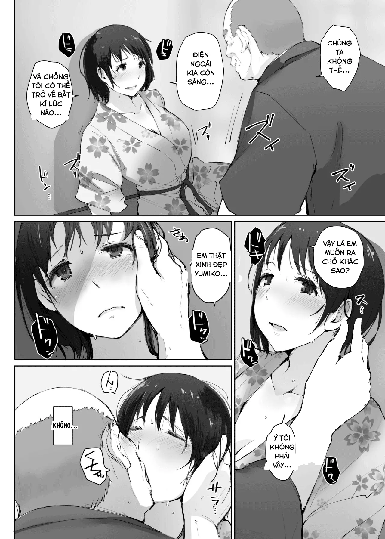 HentaiVN.net - Ảnh 11 - Hitozuma To NTR Chounai Ryokou -Futsukame - Oneshot
