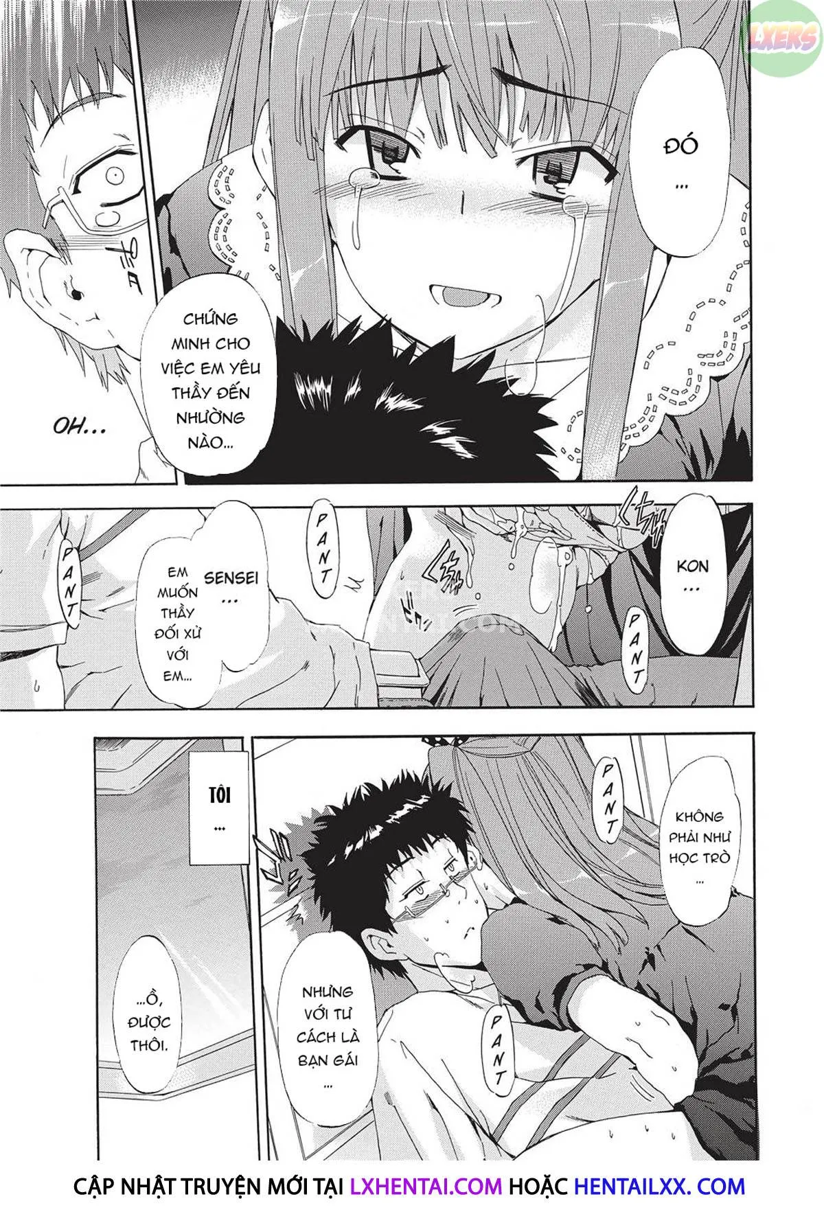 HentaiVN.net - Ảnh 12 - Trembling Lips - Chap 3