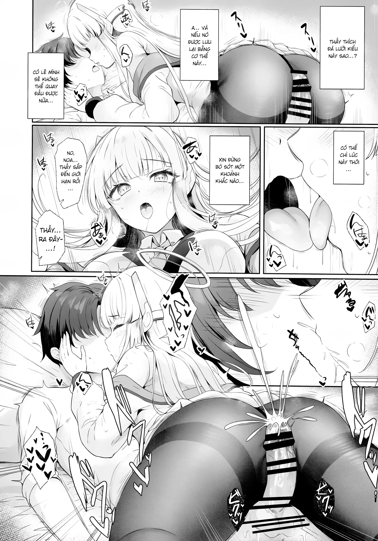 HentaiVN.net - Ảnh 13 - Sensei, chuyện quản lý cứ để em lo ạ! ♡ - One shot khô dái
