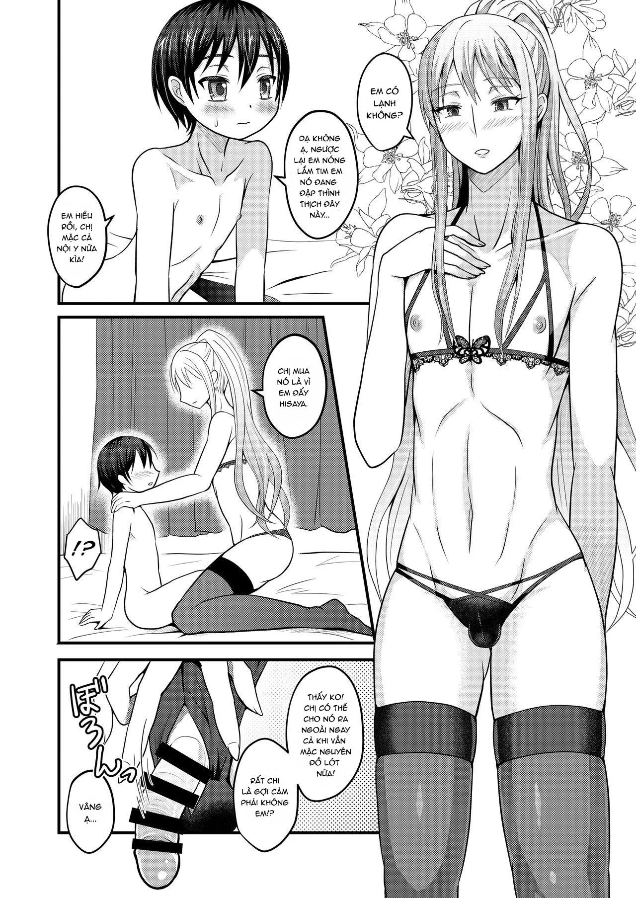 HentaiVN.net - Ảnh 12 - Amaetagari na Otouto wa Onee-chan Banare ga Dekinai - Oneshot