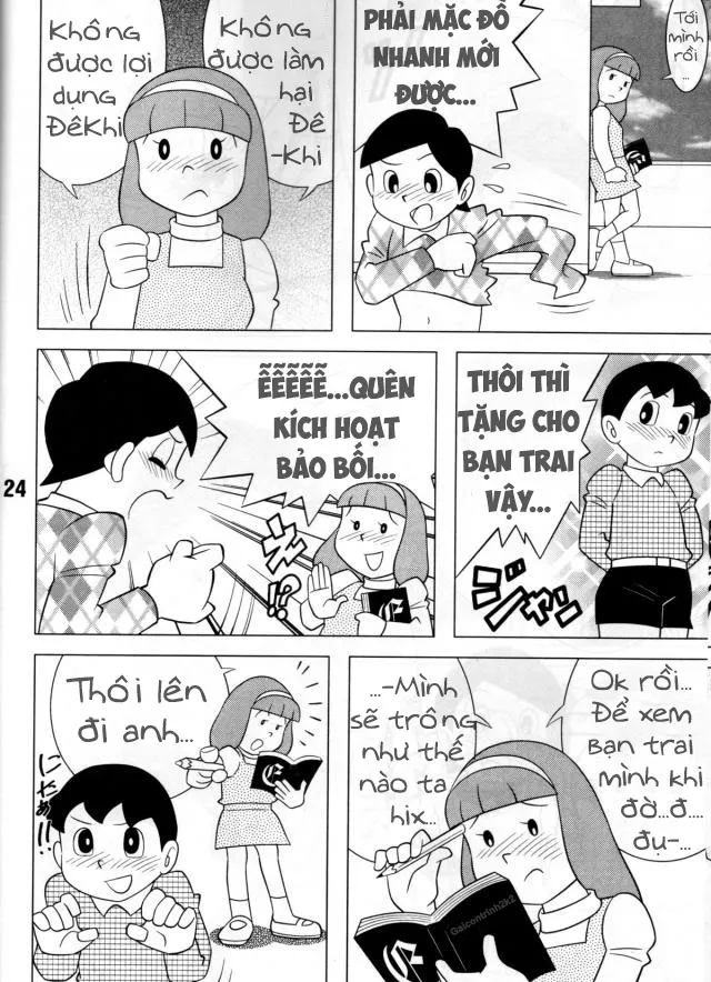 HentaiVN.net - Ảnh 11 - Thánh Nôbita Hentai - Tập 12 - Vòng Cổ Điều Khiển Trí Óc