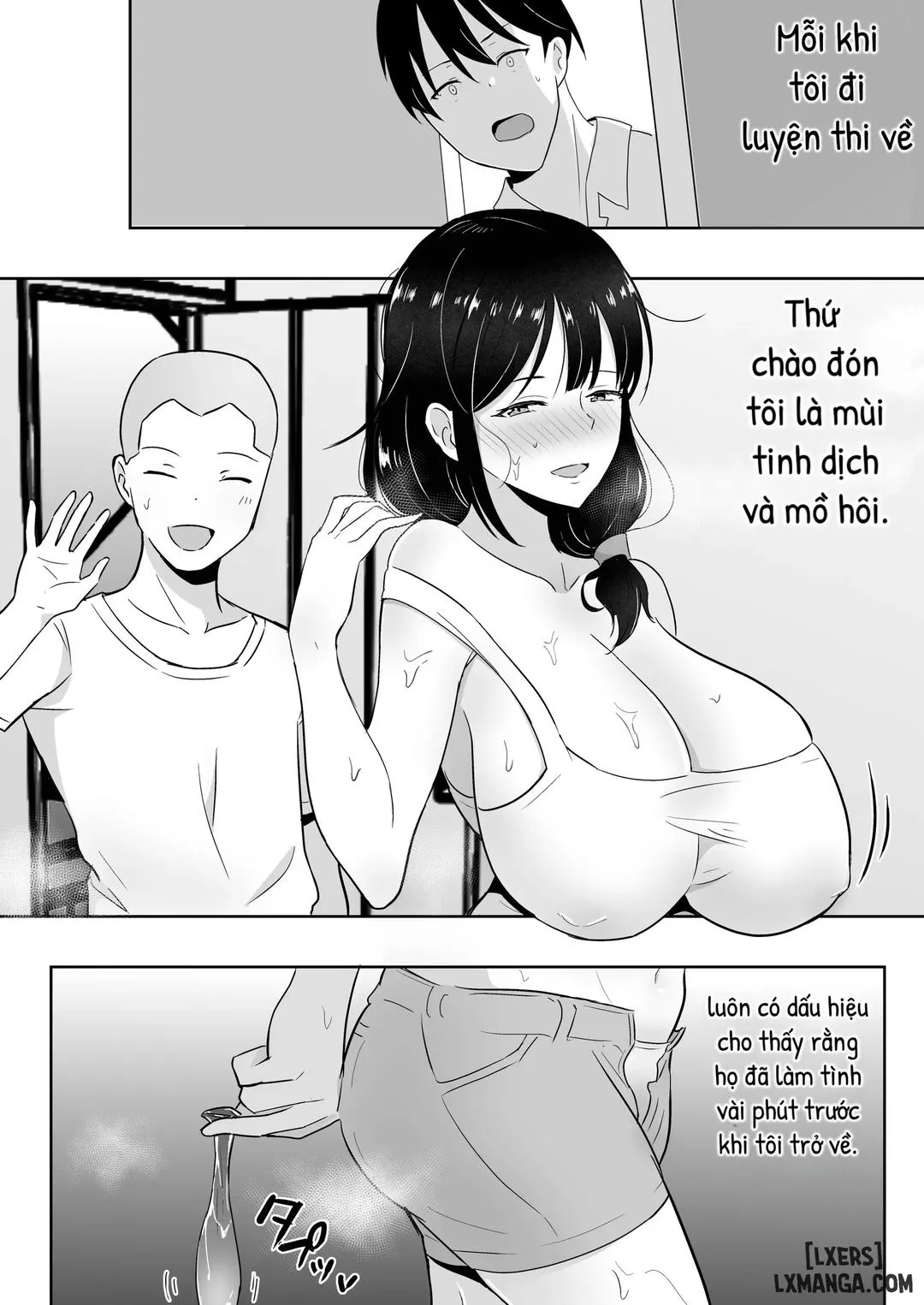HentaiVN.net - Ảnh 12 - TomoKano Kaa-chan~ Daisuki na Ore no Hahaoya wa Aho na Shinyuu no Kanojo~ [My Mom Is My Friend's Girlfriend] - Chap 3