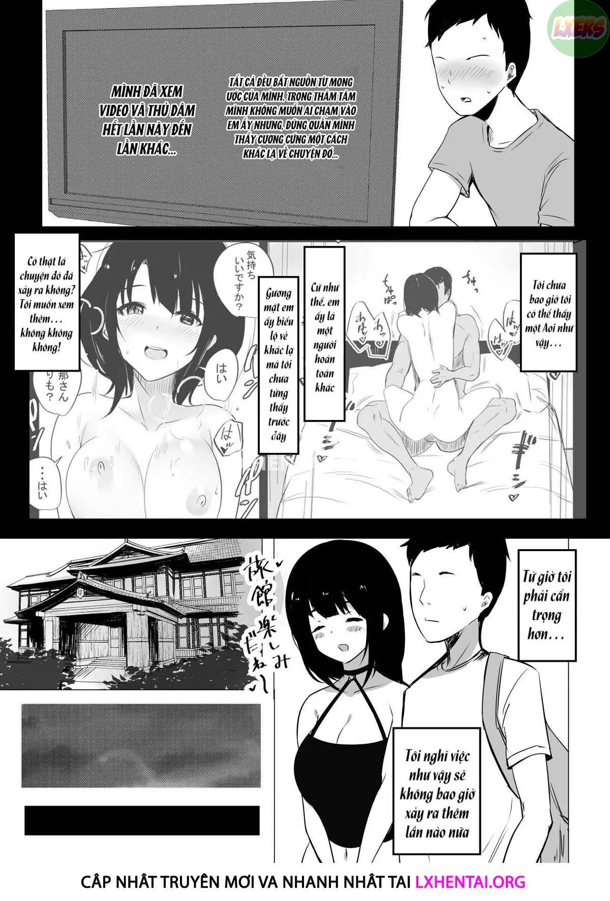 HentaiVN.net - Ảnh 12 - Boku dake ni Amaesasete Kureru Kyonyuu JK Tsuma o Hoka no Otoko ni Dakasete Mita - Chap 2
