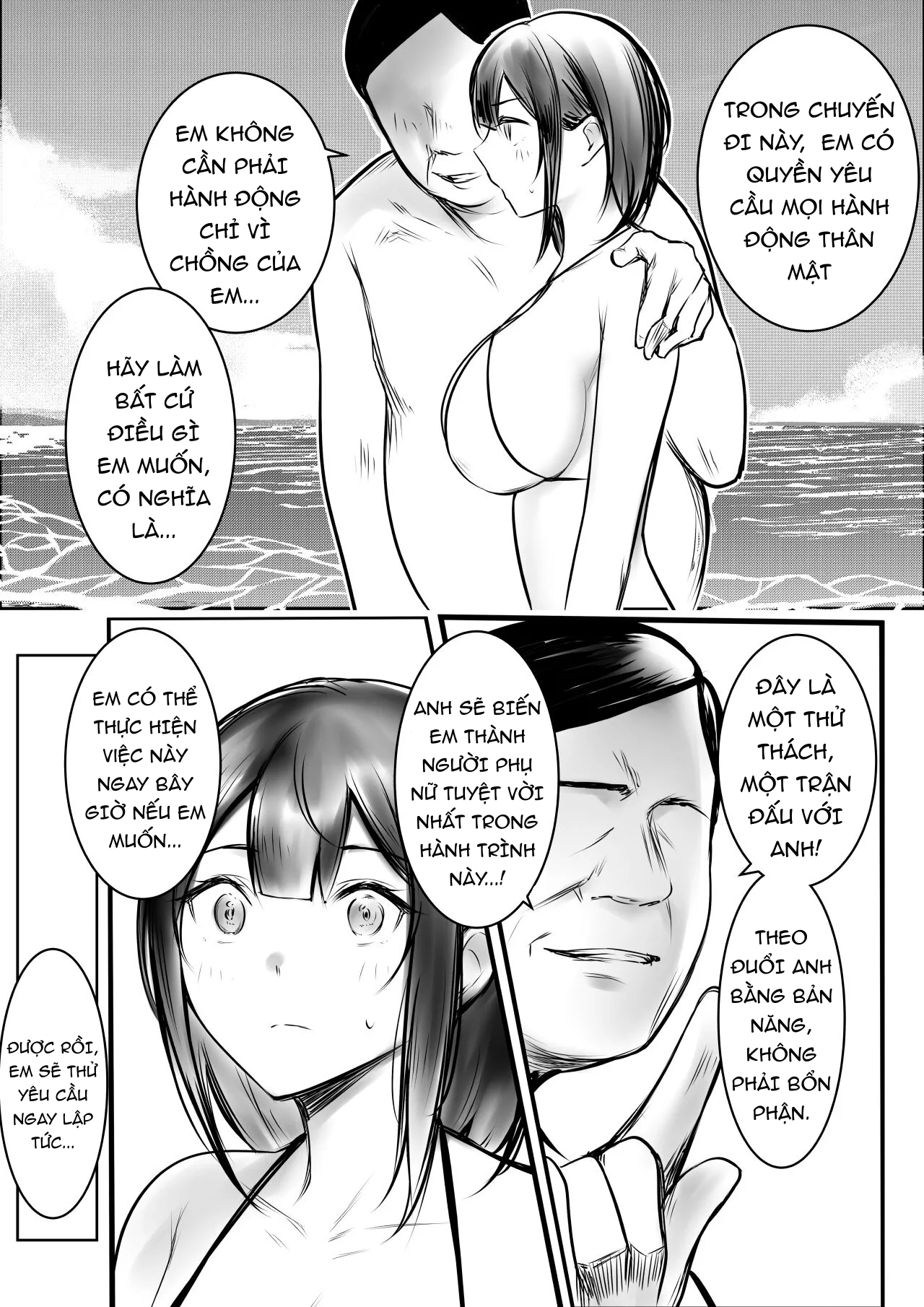 HentaiVN.net - Ảnh 13 - Boku dake ni Amaesasete Kureru Kyonyuu JK Tsuma o Hoka no Otoko ni Dakasete Mita - Chap 10
