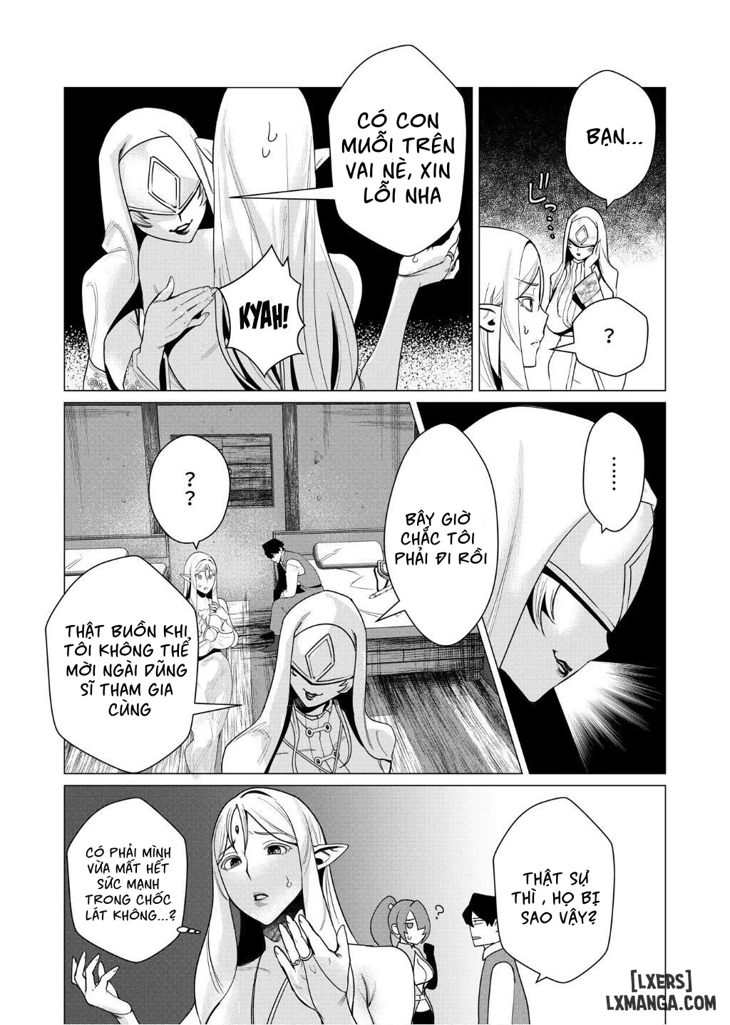 HentaiVN.net - Ảnh 12 - Vị Anh Hùng Muốn “Vợ Người Ta” Làm Phần Thưởng - Chap 4 : Giáo phái EXIA