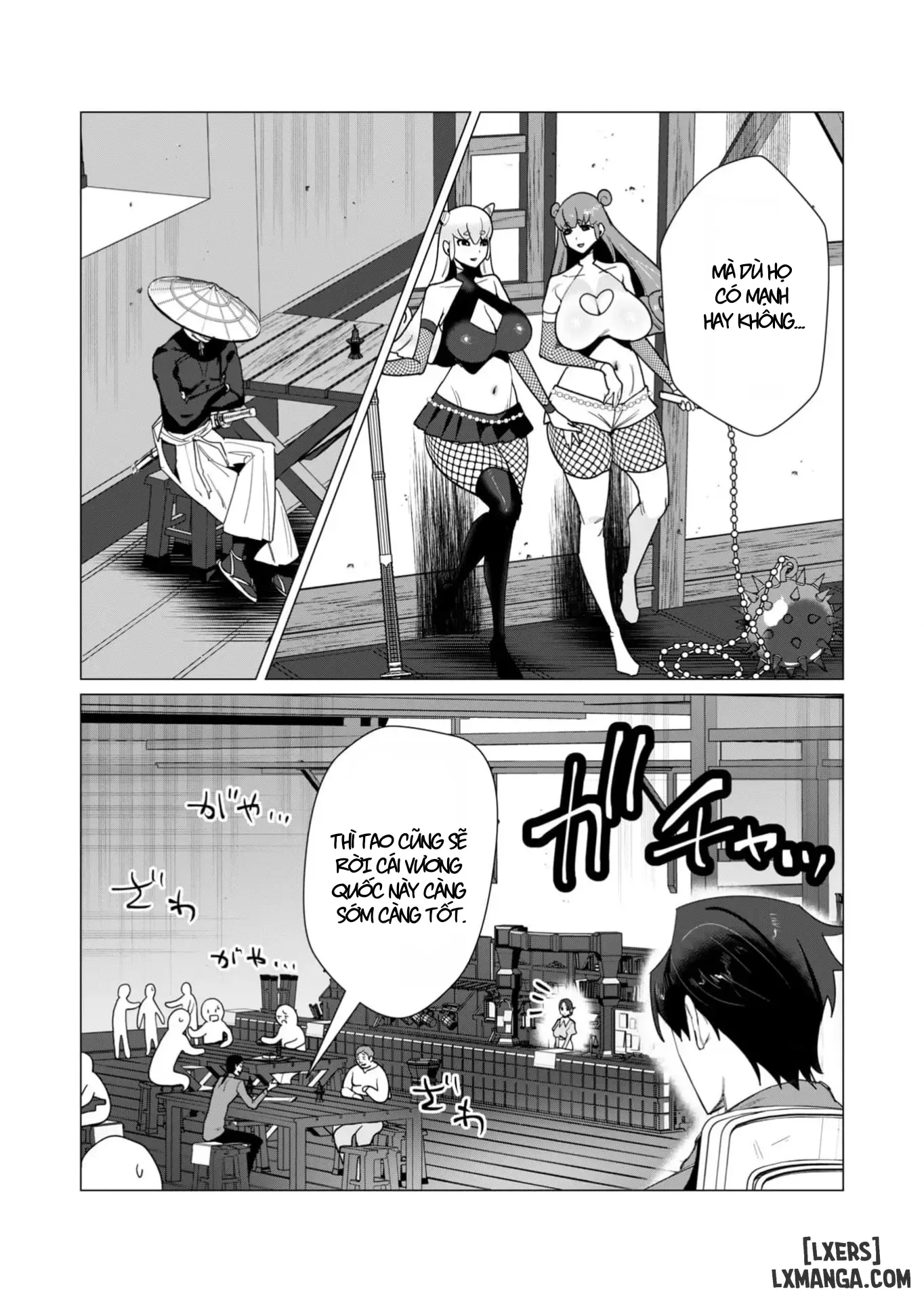 HentaiVN.net - Ảnh 12 - Vị Anh Hùng Muốn “Vợ Người Ta” Làm Phần Thưởng - Chap 10 : Dũng Sĩ x Nữ Hiệp Sĩ x Orc King