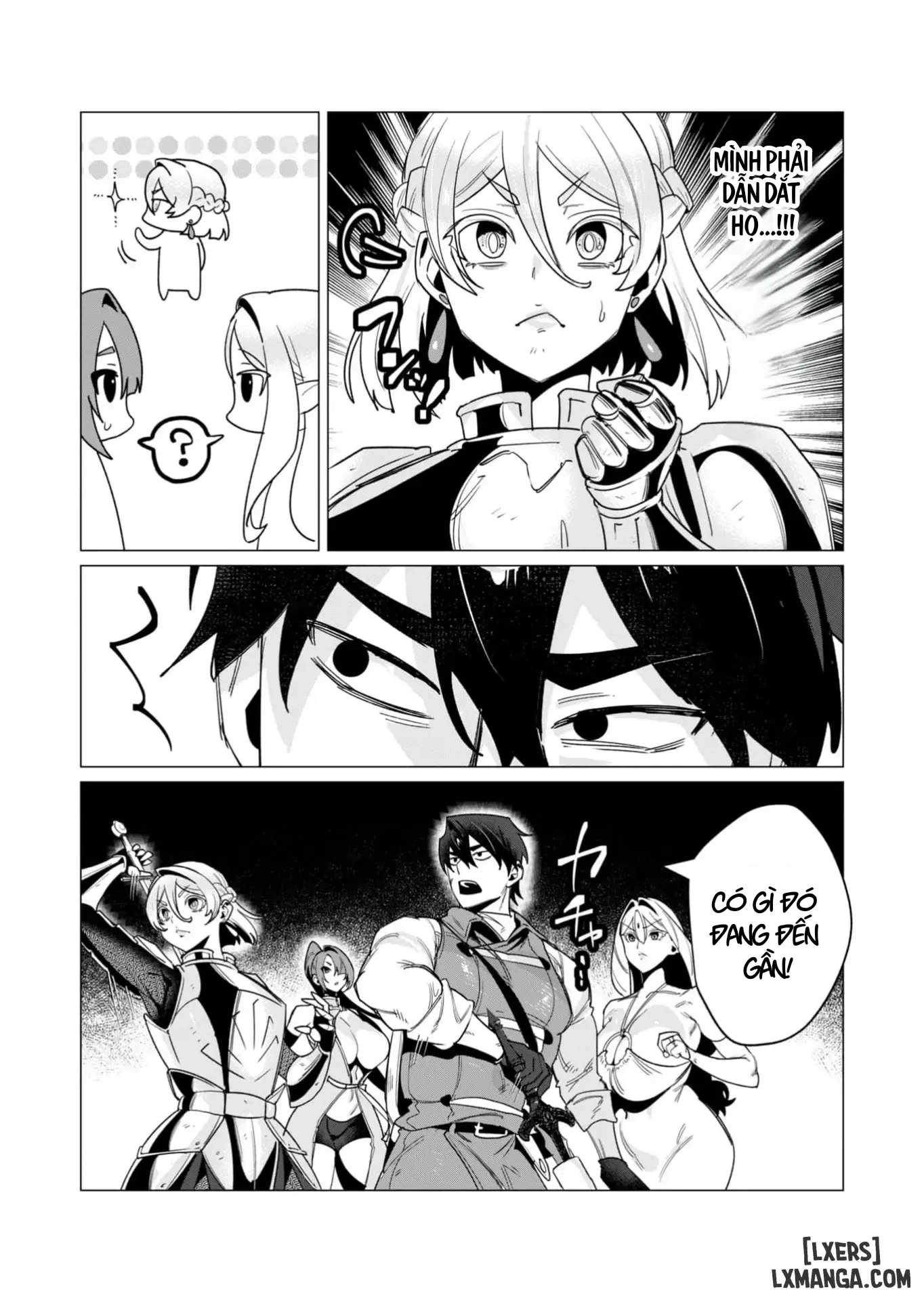 HentaiVN.net - Ảnh 12 - Vị Anh Hùng Muốn “Vợ Người Ta” Làm Phần Thưởng - Chap 14 : Dũng Sĩ và lời nguyền Dark Elf (Phần 1)