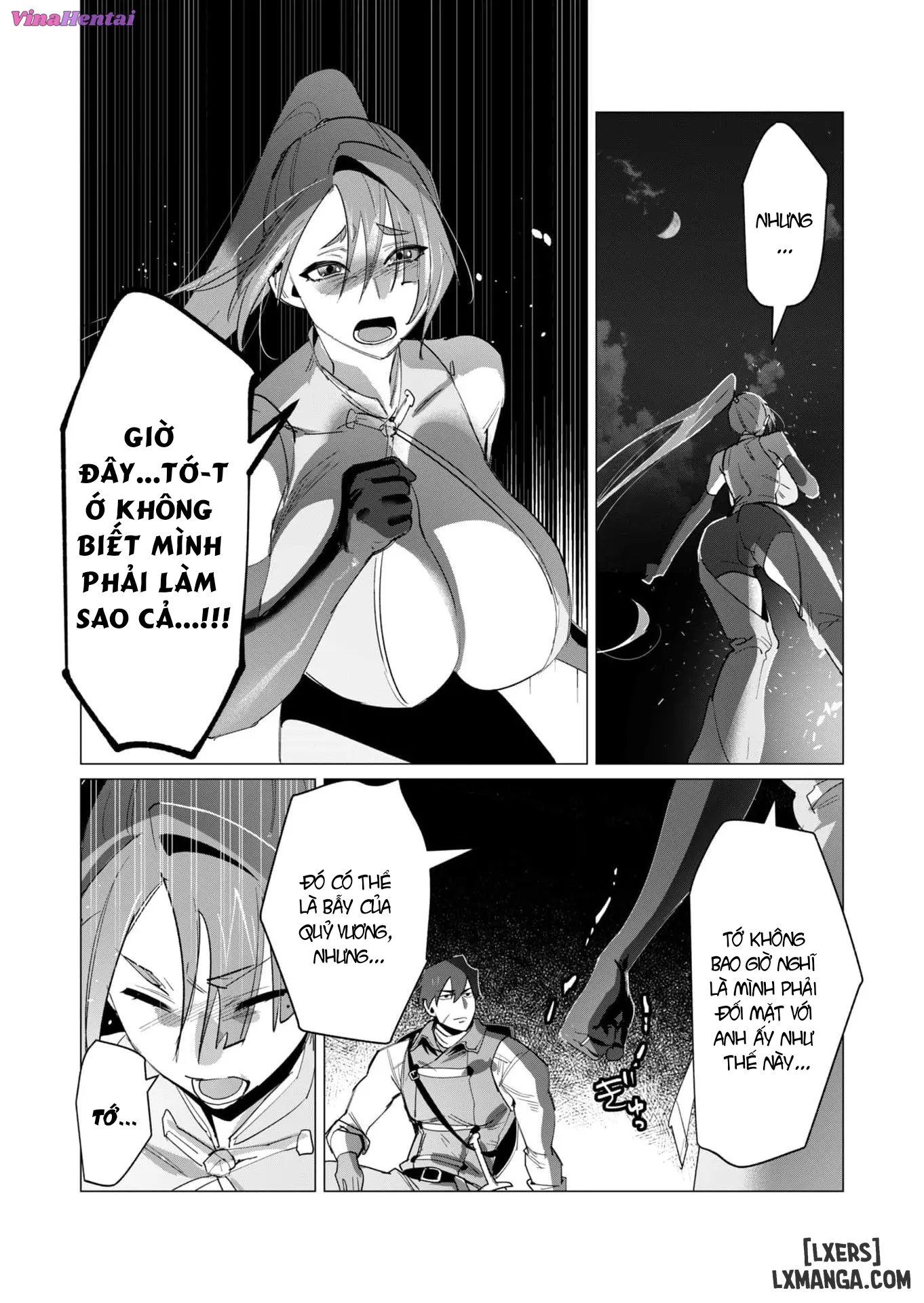 HentaiVN.net - Ảnh 12 - Vị Anh Hùng Muốn “Vợ Người Ta” Làm Phần Thưởng - Chap 19 : Dũng Sĩ và lời nguyền Dark Elf (Phần 6)