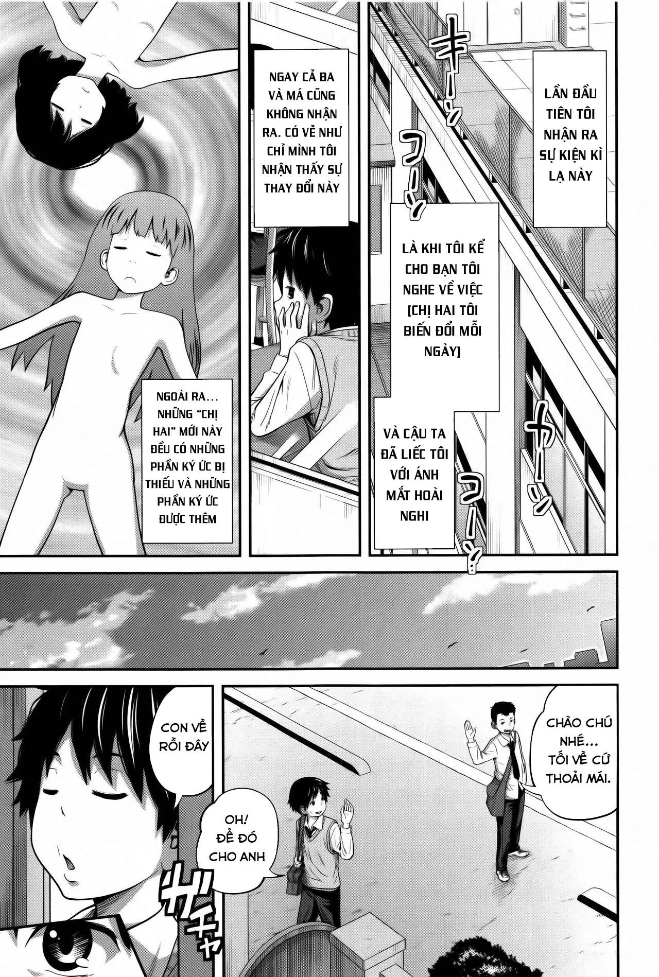 HentaiVN.net - Ảnh 11 - Chị Hai của tôi [Daily Sisters] - Chap 1