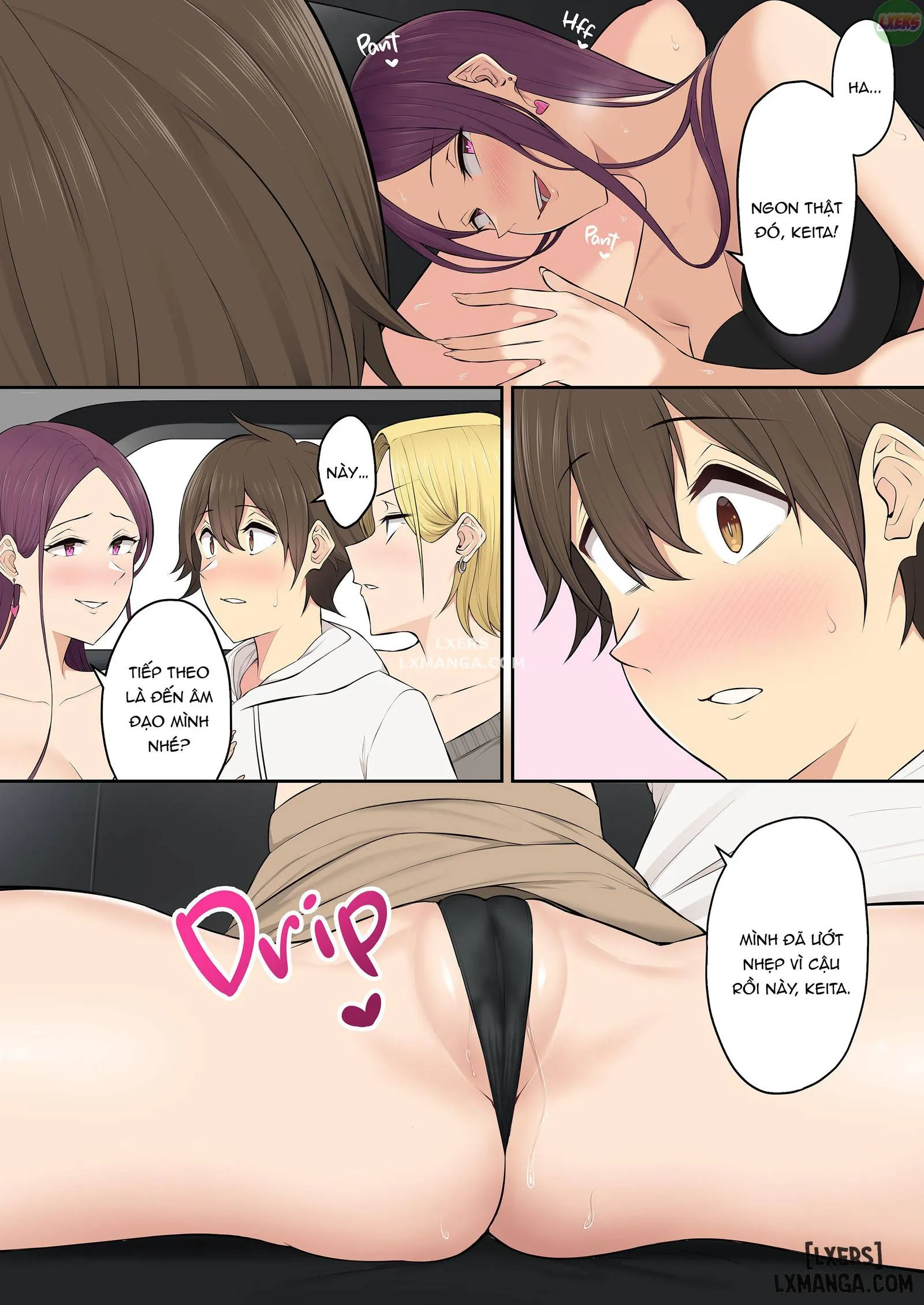 HentaiVN.net - Ảnh 12 - Imaizumi đưa cả bầy Gyaru về nhà mình - Chapter 5