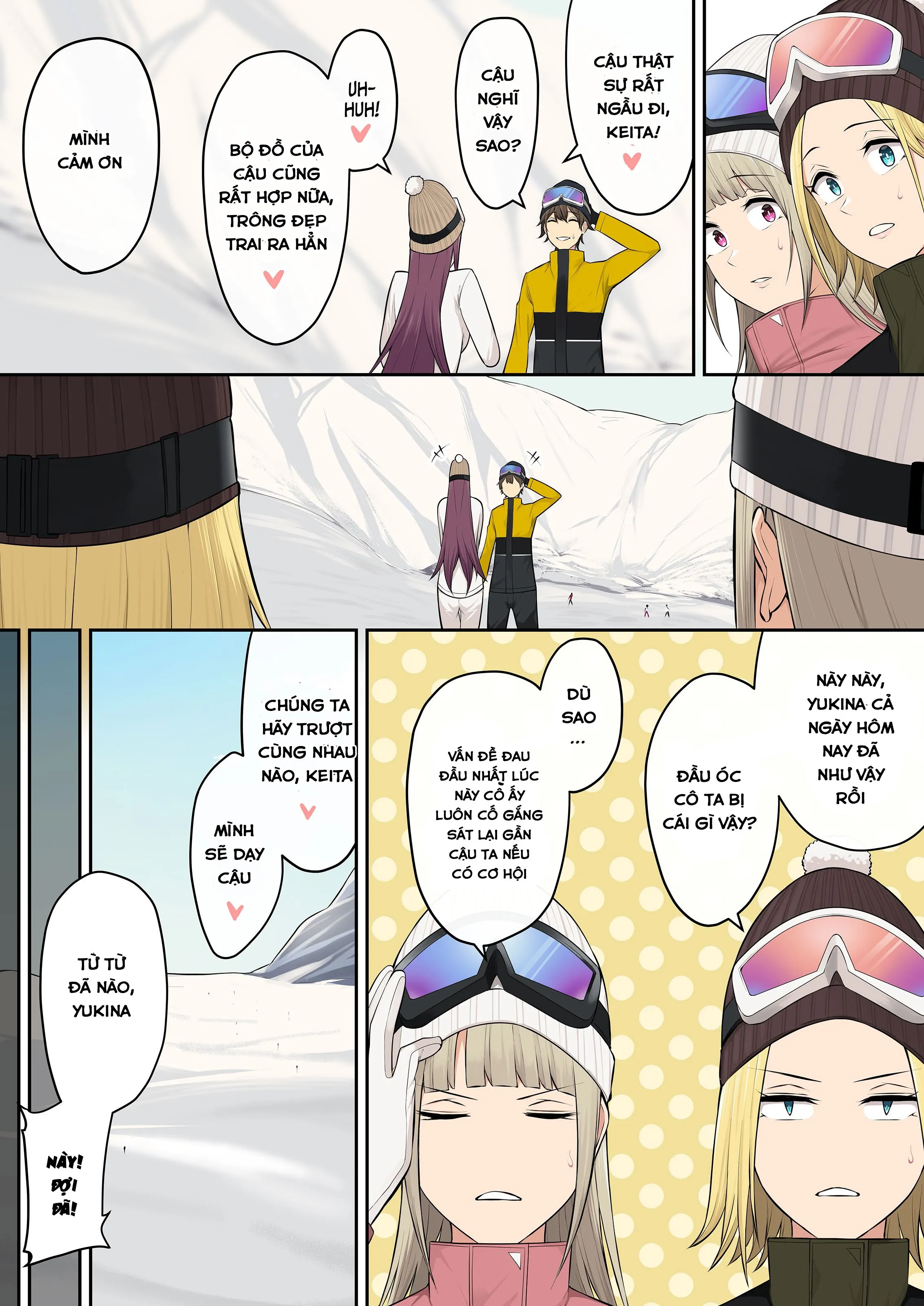 HentaiVN.net - Ảnh 12 - Imaizumi đưa cả bầy Gyaru về nhà mình - Chap 5