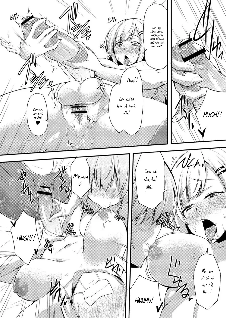 HentaiVN.net - Ảnh 12 - Echidna-sama giết thời gian [Echidna-sama is Killing Time] - Chap 4 - Càng ngày càng mặn...