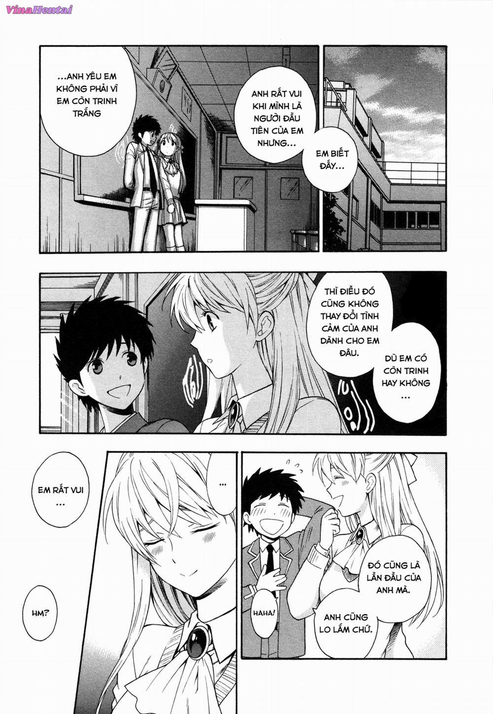 HentaiVN.net - Ảnh 13 - Hen Koi - Nhật kí tan trường [Hen Koi - The After School Diary, The Secret Love At Dust] - Chương 7 Đó thực sự là lần đầu của em