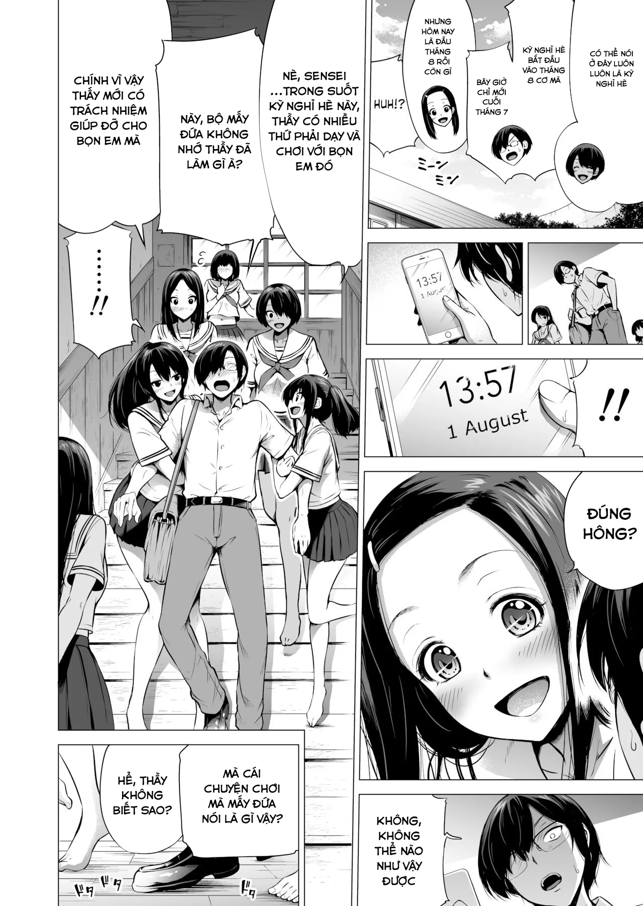 HentaiVN.net - Ảnh 11 - Thiên đường của Nanaka ~ Ngôi trường vùng quê với dàn harem mỹ nữ - Chap 0