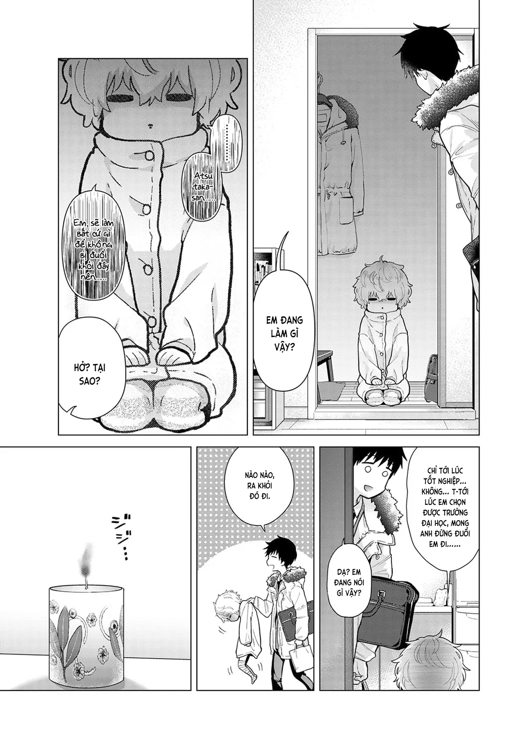 HentaiVN.net - Ảnh 12 - Cô bé mèo hoang [ノラネコ少女との暮らしかた; Noraneko Shoujo to no Kurashikata; Sống cùng cô bé mèo hoang] - 23. Cuộc sống trở lại