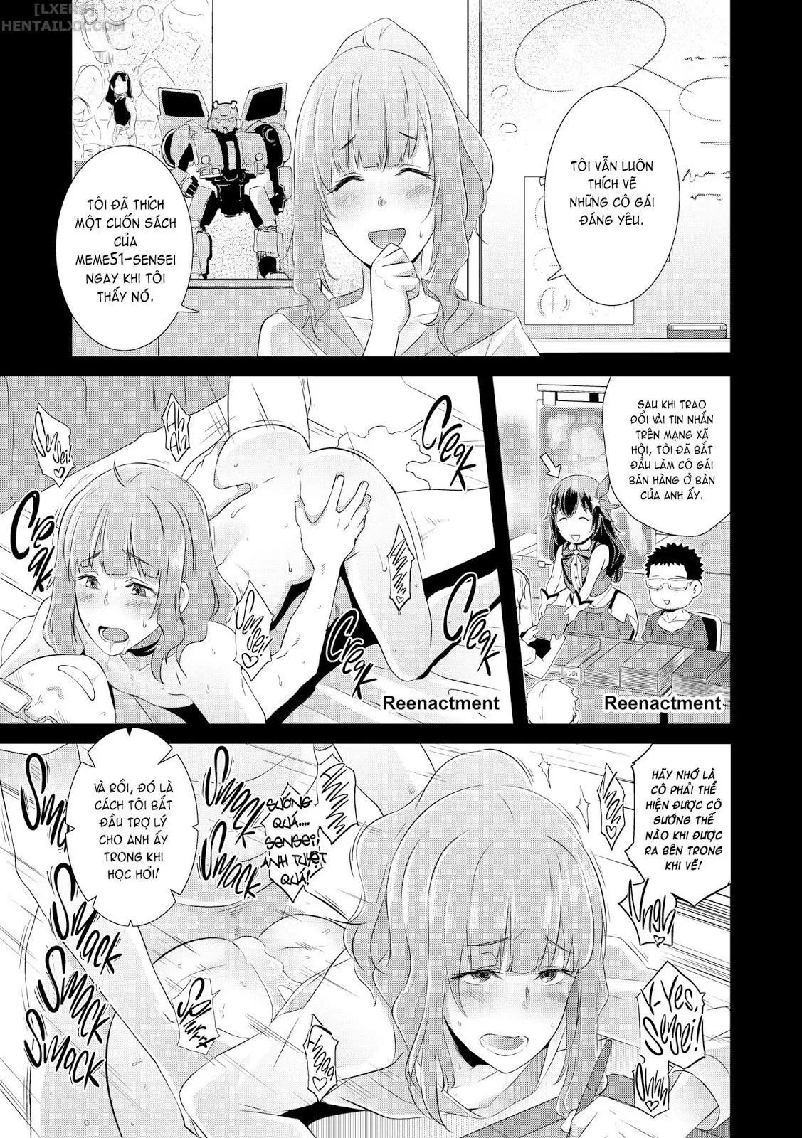 HentaiVN.net - Ảnh 12 - Dirty Docking! [Selfie Girl; Quarrel Docking!; Date Docking!; Three-Way Docking!; Drunk Docking!; Blue-Eyed Girlfriend; Slut Hazard; Odd Study; Experience Theatre; Reach For The Top! Surefire Guidance! Group Sex Cram School] - Chap 7 - Odd Study
