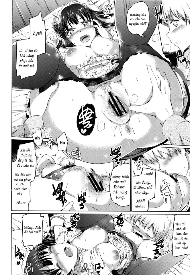 HentaiVN.net - Ảnh 11 - Da-Maid Yohane no Houshiroku ( Love Live! Sushine!! ) [堕メイドヨハネの奉仕録] - Oneshot