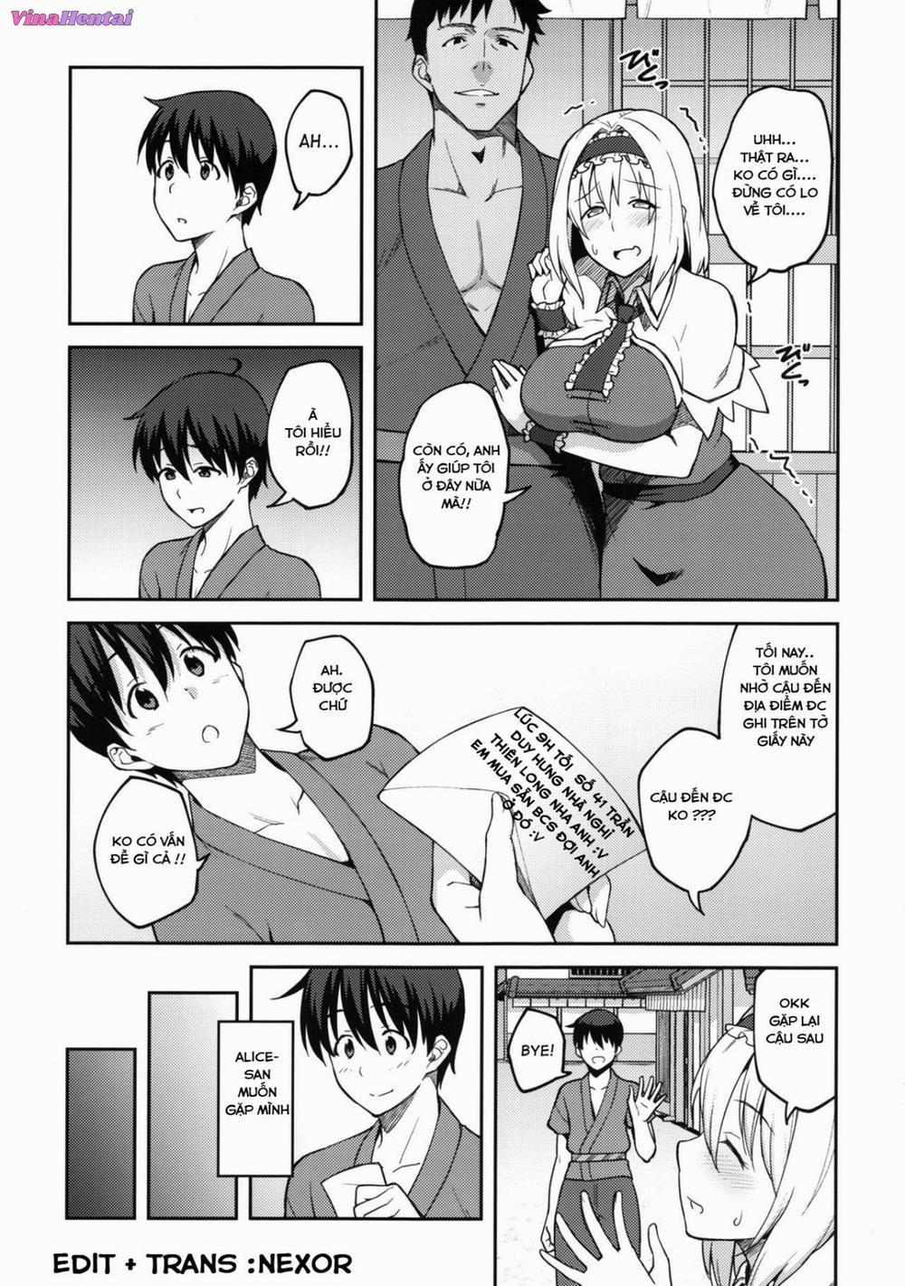 HentaiVN.net - Ảnh 12 - Alice ga Suki nano wa (Touhou) [アリスがスキなのは] - Oneshot