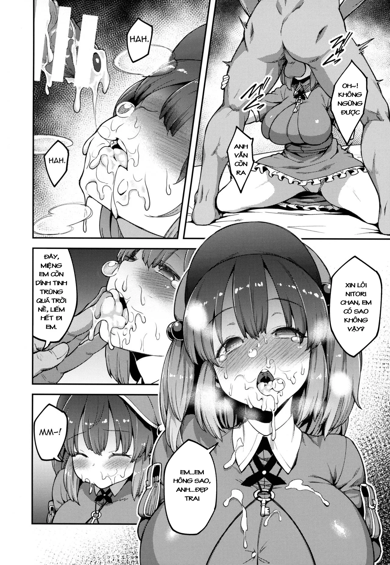 HentaiVN.net - Ảnh 12 - Yoroshiku Nitori-chan (Touhou Project) - Bé cute ngây thơ quá~