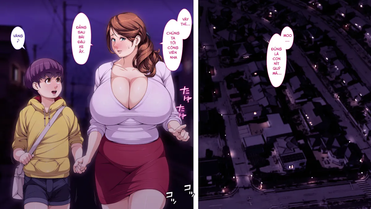 HentaiVN.net - Ảnh 12 - Oba-san to Boku no H na Obenkyou - Chap 12