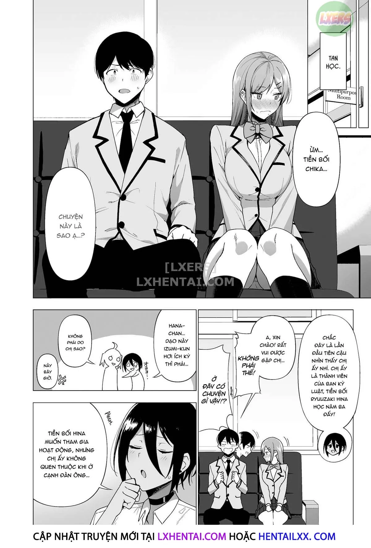 HentaiVN.net - Ảnh 12 - Fuuki Iin To Fuuzoku Katsudou [SEX ACTS With A Member Of The Public Moral Committee] - Chap 3