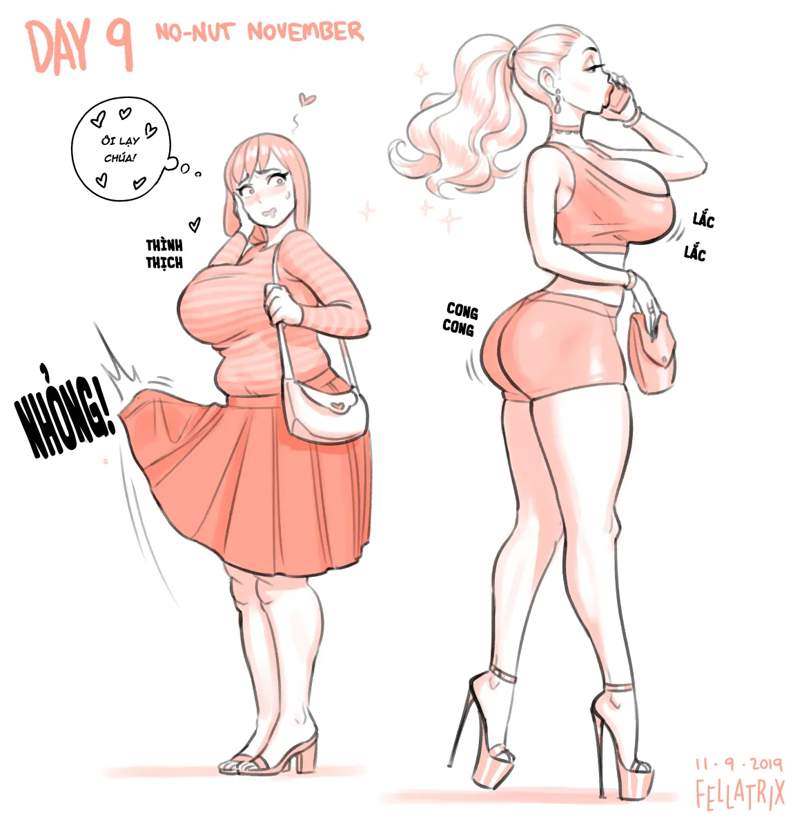 HentaiVN.net - Ảnh 11 - Sarah's No Nut November [Nhật Ký No Nut November của Sarah!] - Chap 1 - 15 Ngày Đầu Tiên