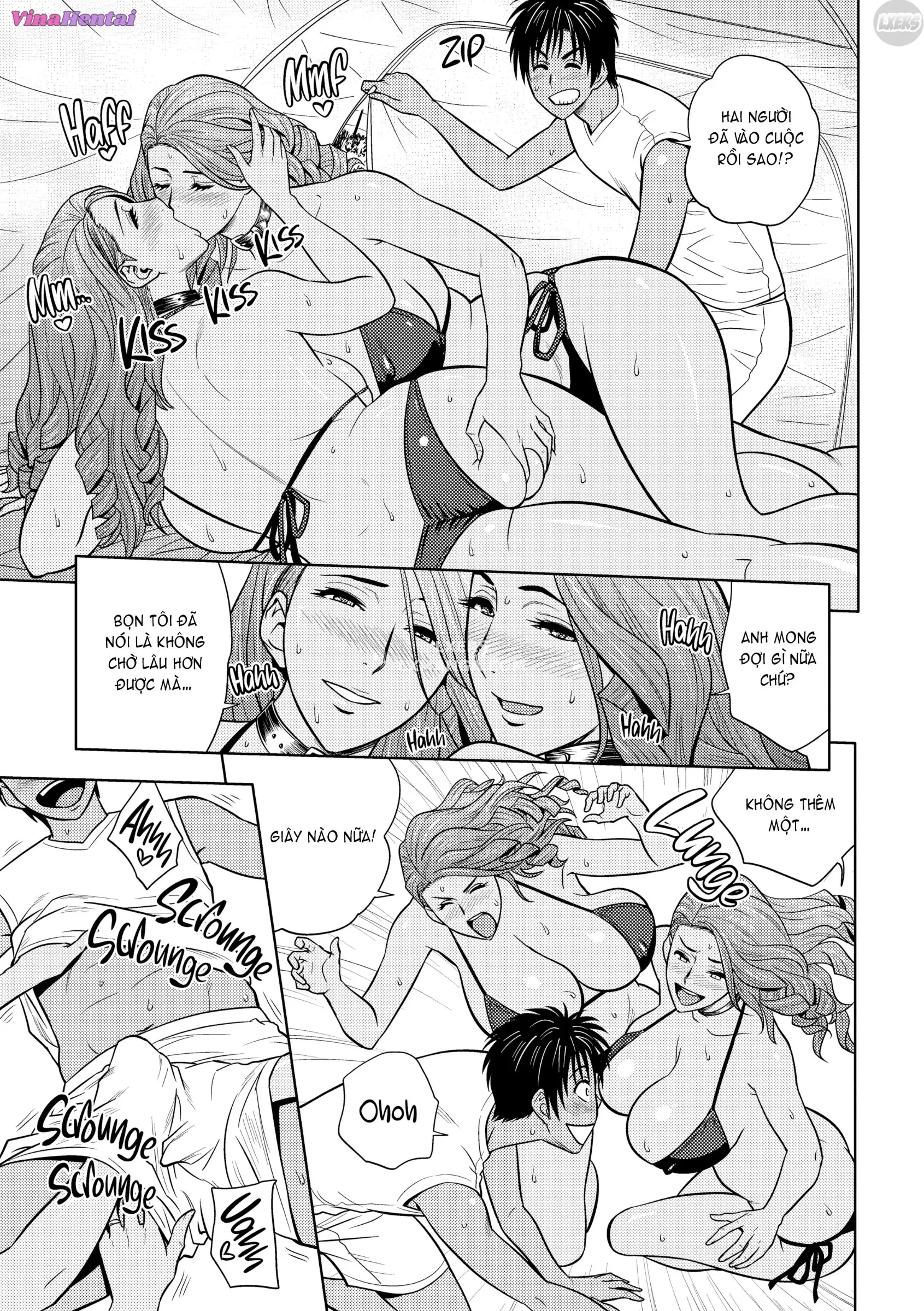 HentaiVN.net - Ảnh 12 - Lái Máy Bay Song Sinh! - Chương 16 - Something to Satisfy the Mind