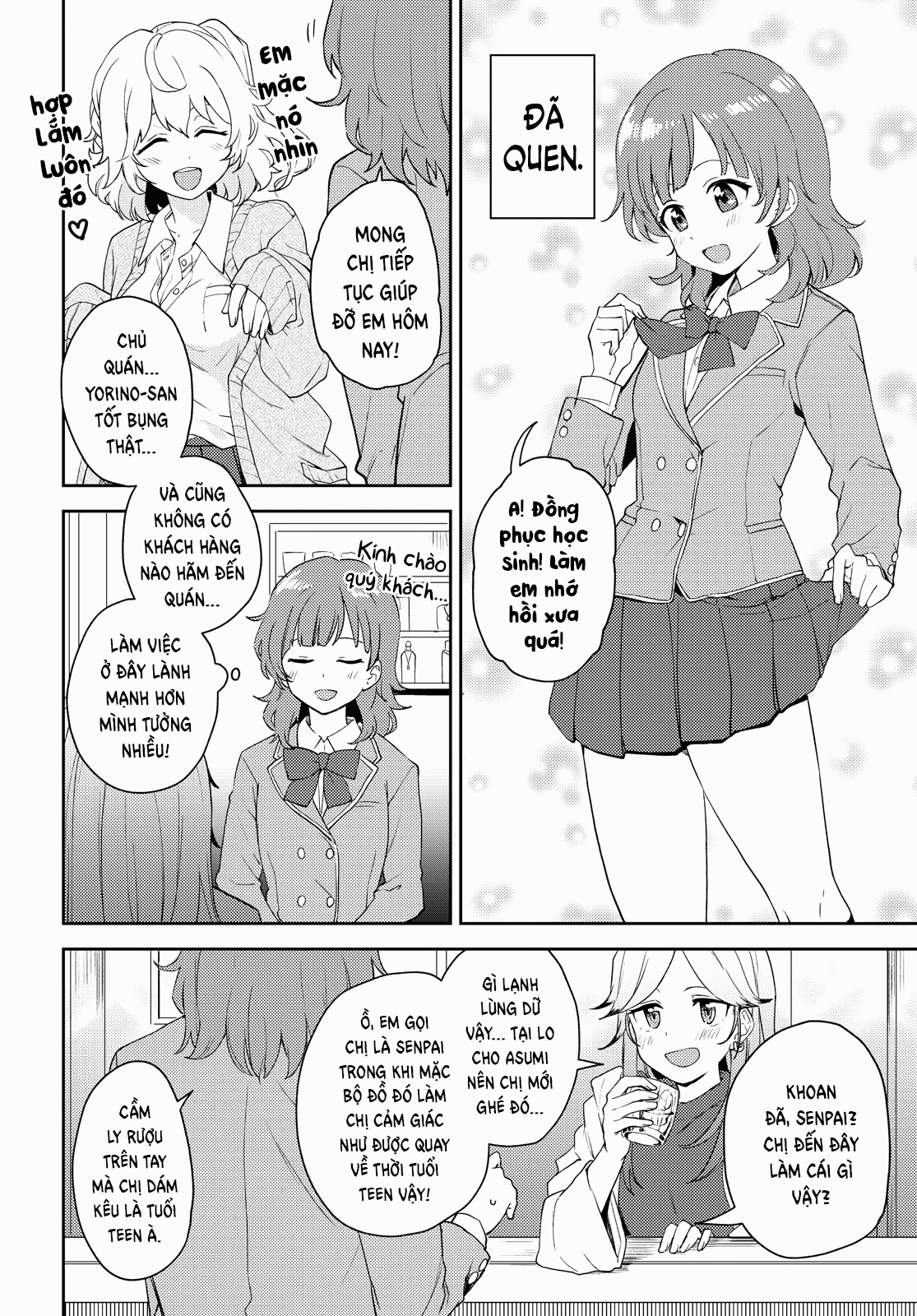 HentaiVN.net - Ảnh 12 - Asumi-chan có hứng thú với Nhà thổ Bách hợp! - Đêm 3