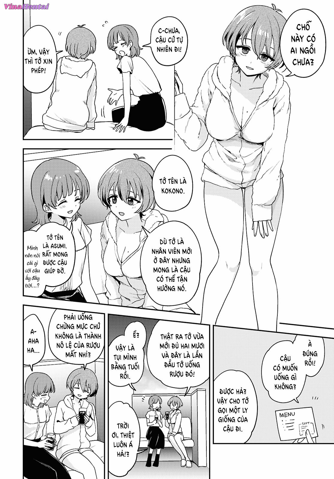 HentaiVN.net - Ảnh 12 - Asumi-chan có hứng thú với Nhà thổ Bách hợp! - Đêm 26