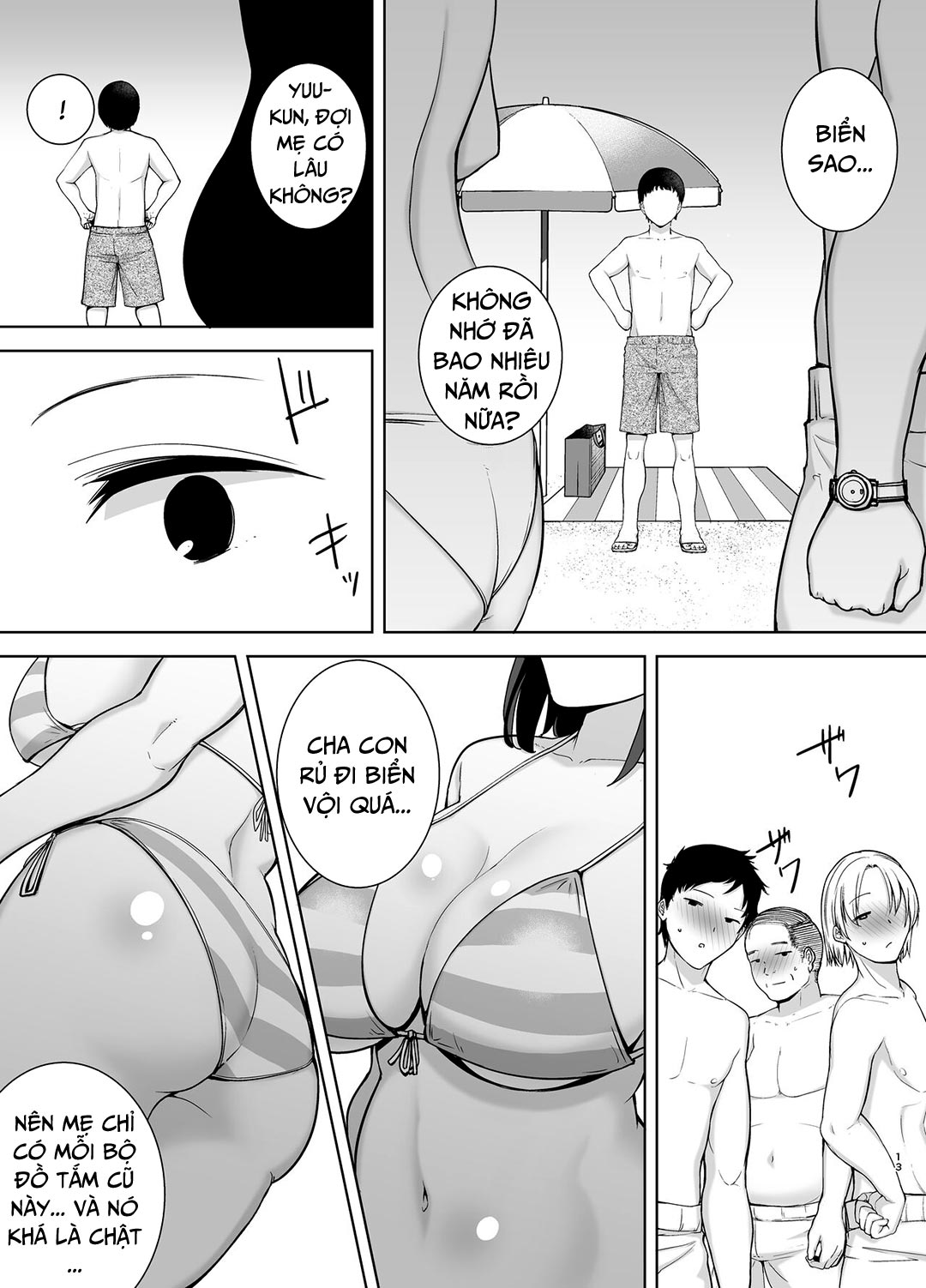 HentaiVN.net - Ảnh 12 - Mẹ chính là người tôi yêu! - Chap 3