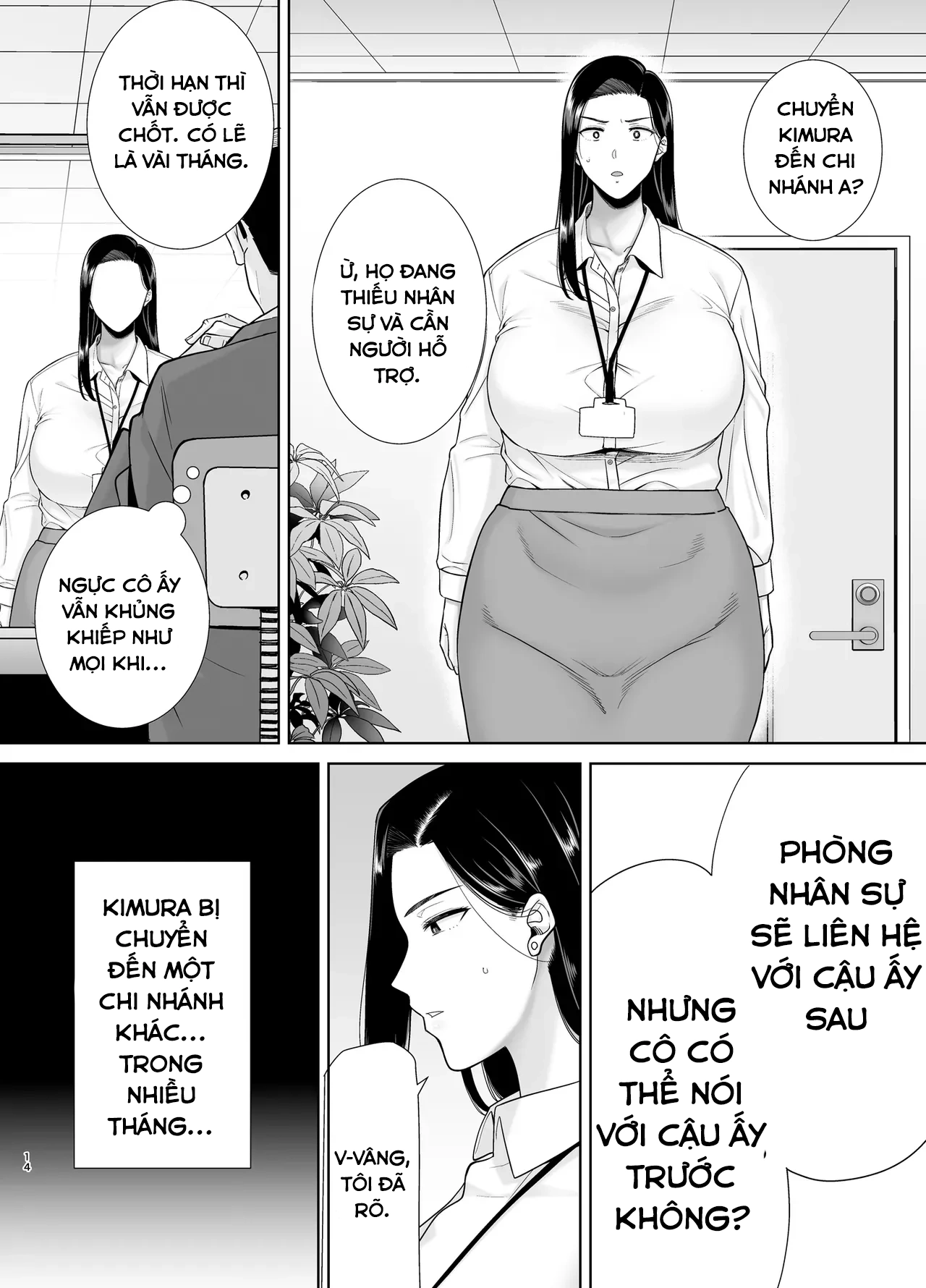 HentaiVN.net - Ảnh 13 - Chuyện cô sếp khó tính và chàng nhân viên may mắn 3 - Chap 3