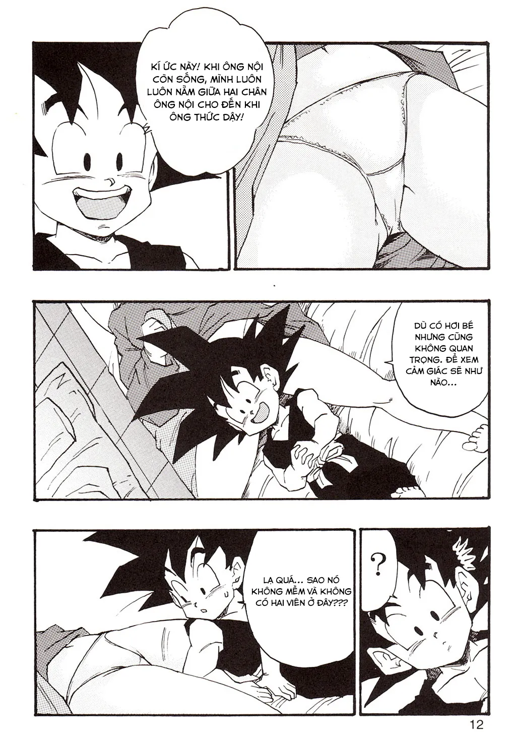 HentaiVN.net - Ảnh 12 - Những câu chuyện xấu hổ của Bulma - Chap 1 - Goku ngây thơ