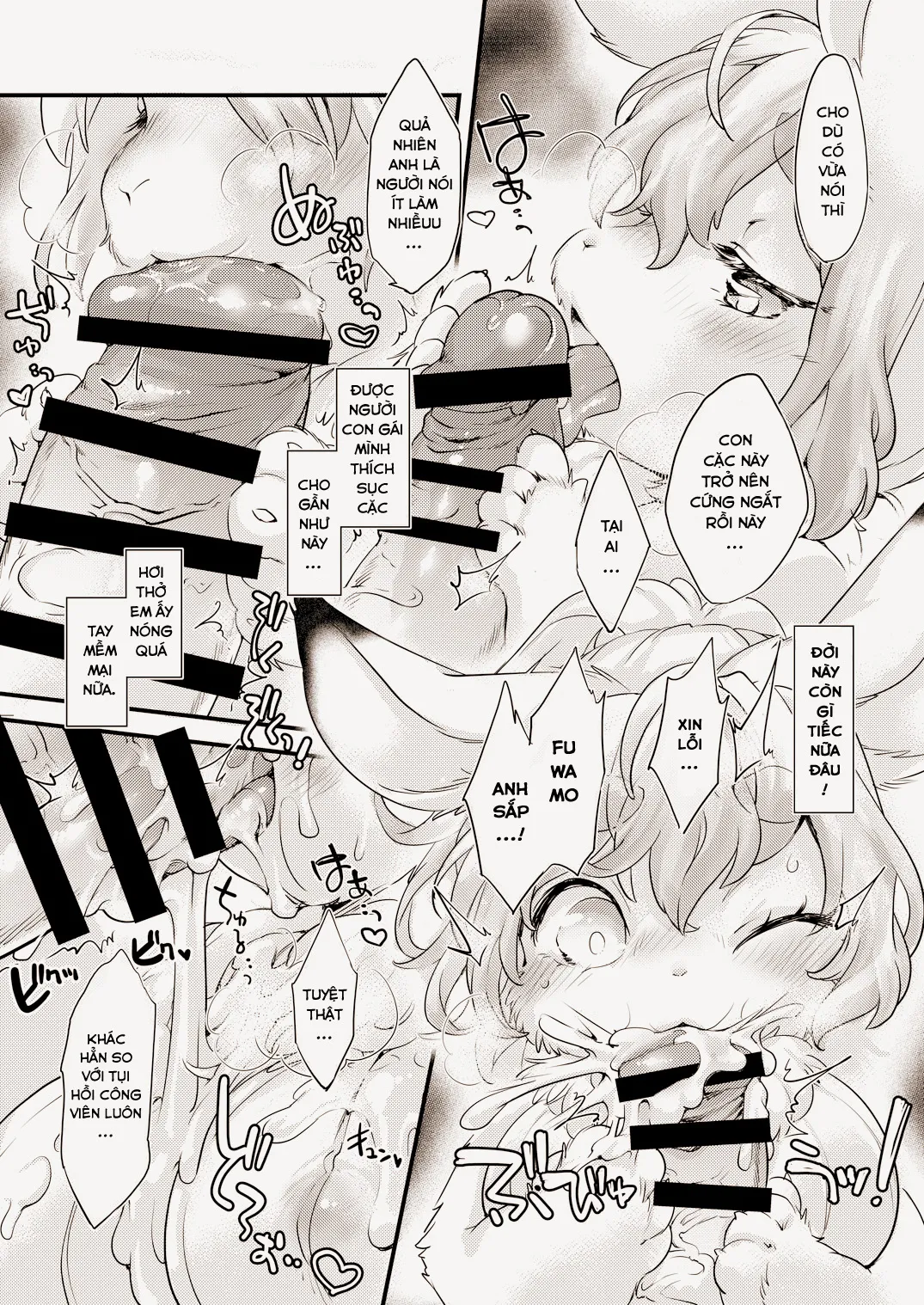 HentaiVN.net - Ảnh 13 - Cách để yêu bạn gái thỏ - Oneshot