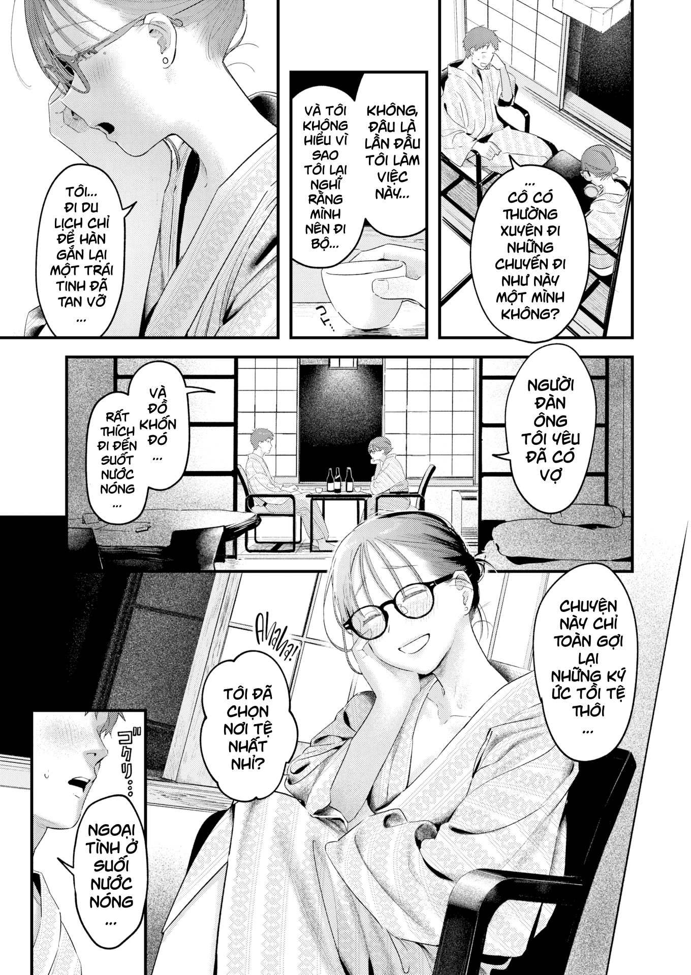 HentaiVN.net - Ảnh 13 - Free-Flowing Night Dip - Oneshot