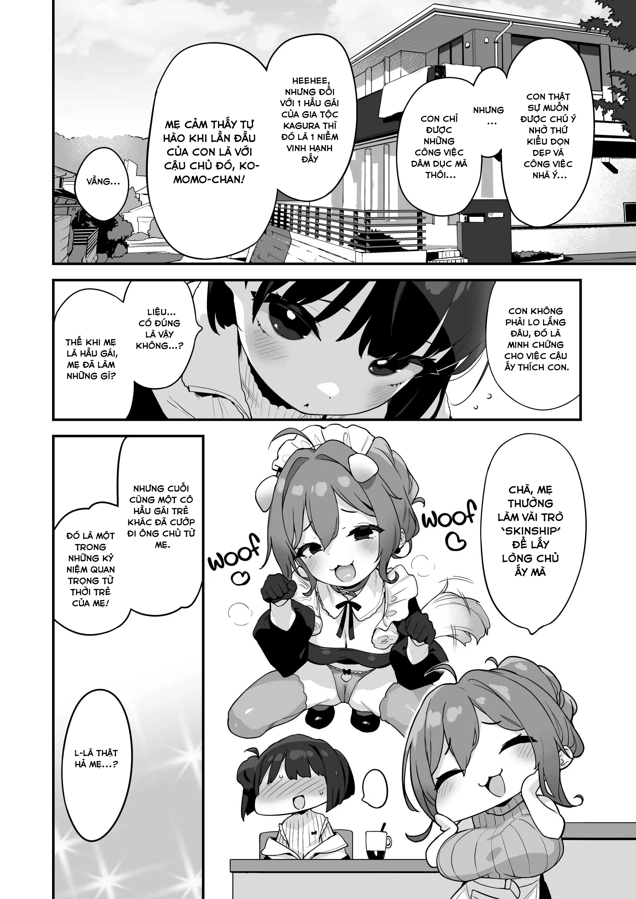 HentaiVN.net - Ảnh 12 - Komomo là một bé hầu gái ♥ loli - Chap 1