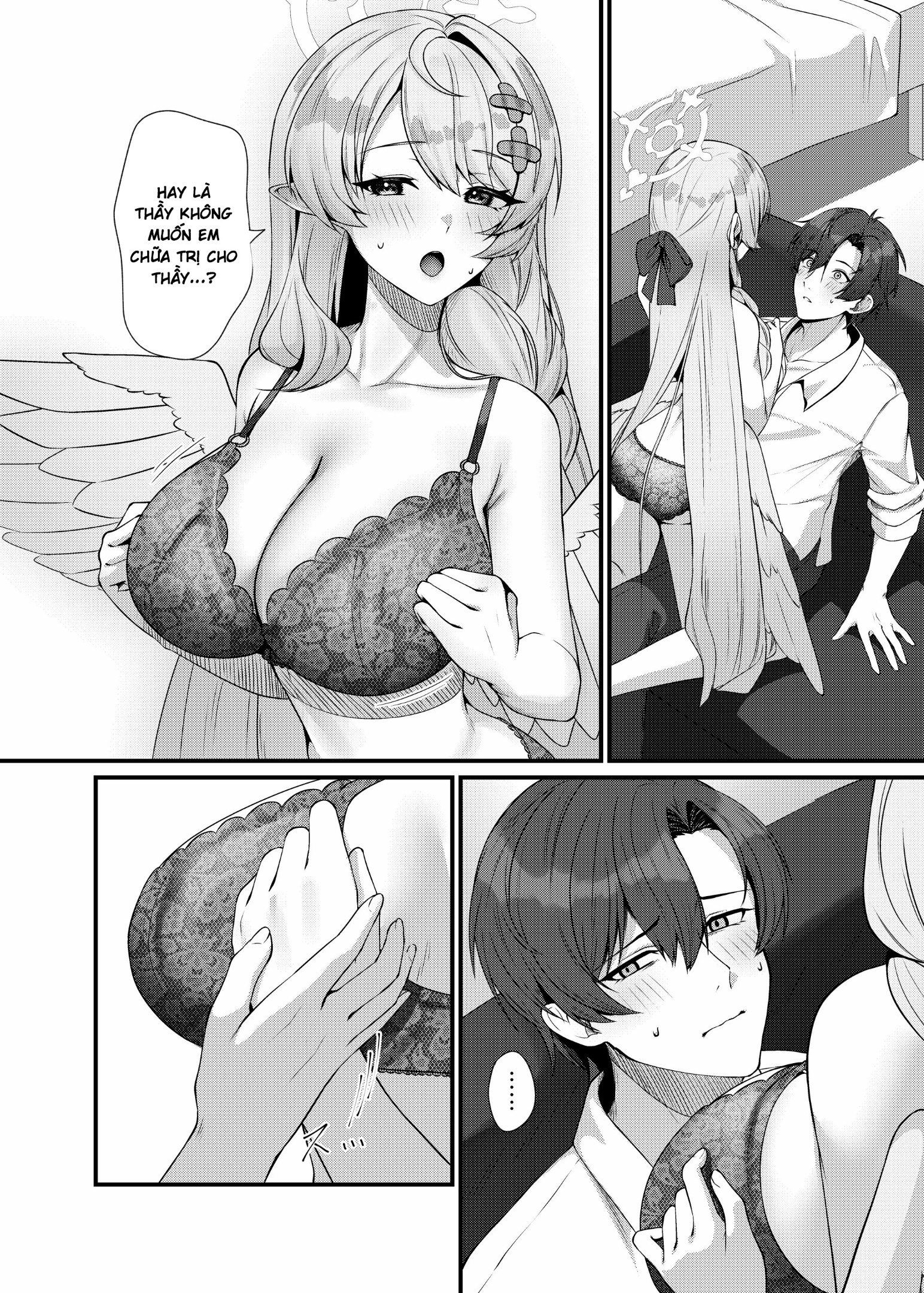 HentaiVN.net - Ảnh 13 - Sensei ni Kyuugo no Te o! | A Helping Hand for Sensei! - Chap 1