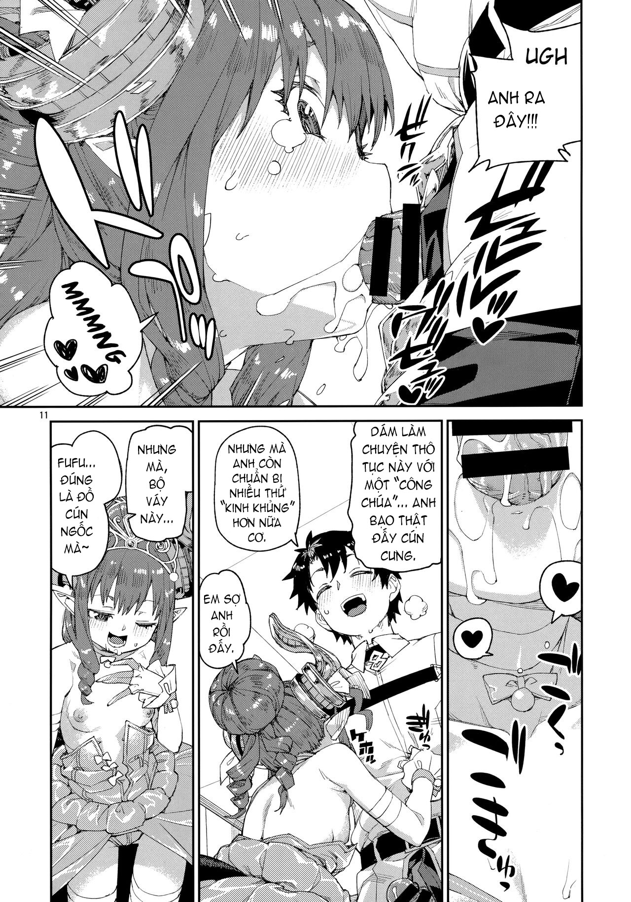 HentaiVN.net - Ảnh 13 - Halloween Phá Giới – Lời Thề Định Mệnh và Chiếc Giày Thủy Tinh - oneshot