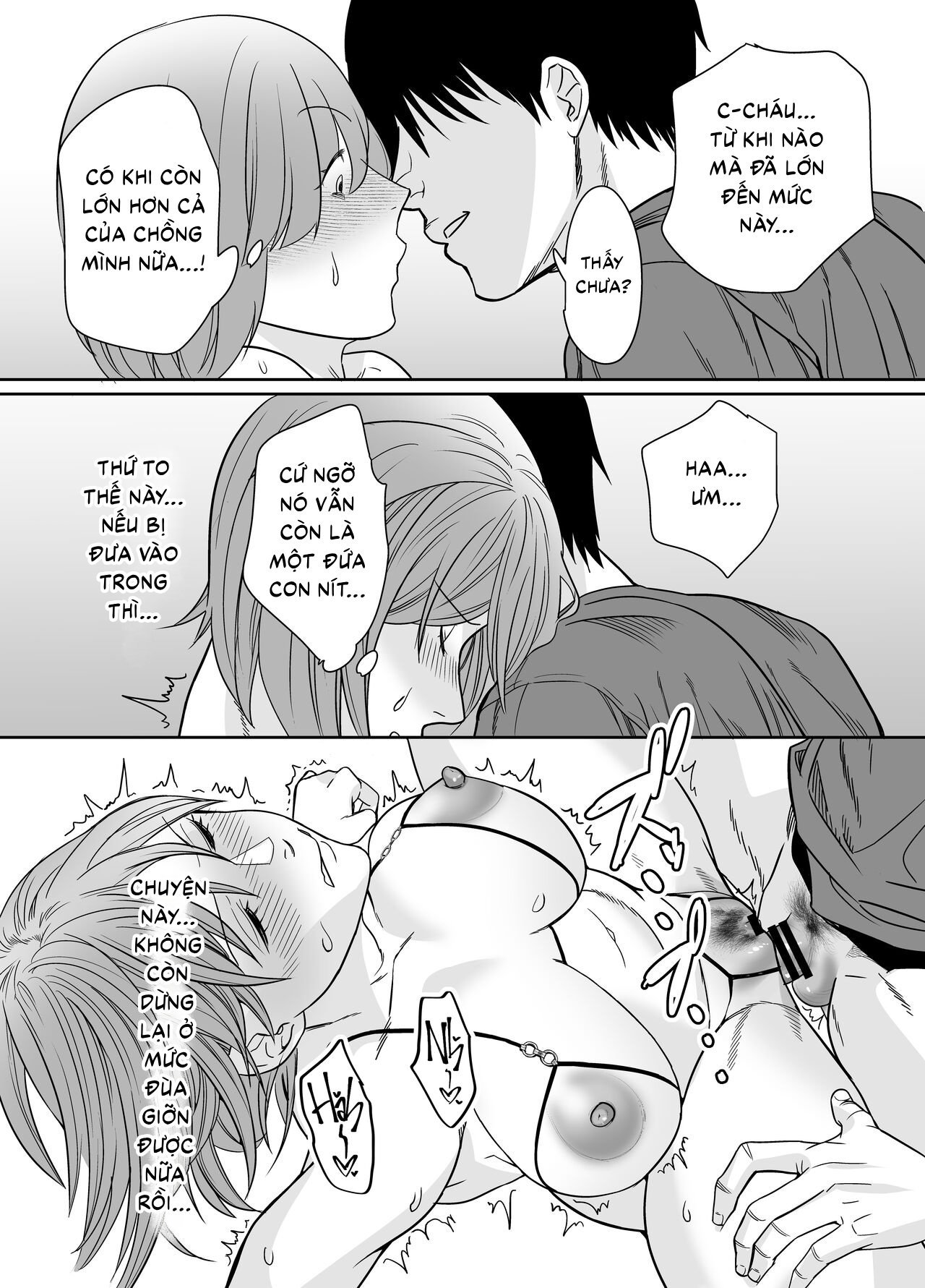 HentaiVN.net - Ảnh 13 - Rural, Summer. Hot Sweet Sex with My Friend's Mom - Oneshot