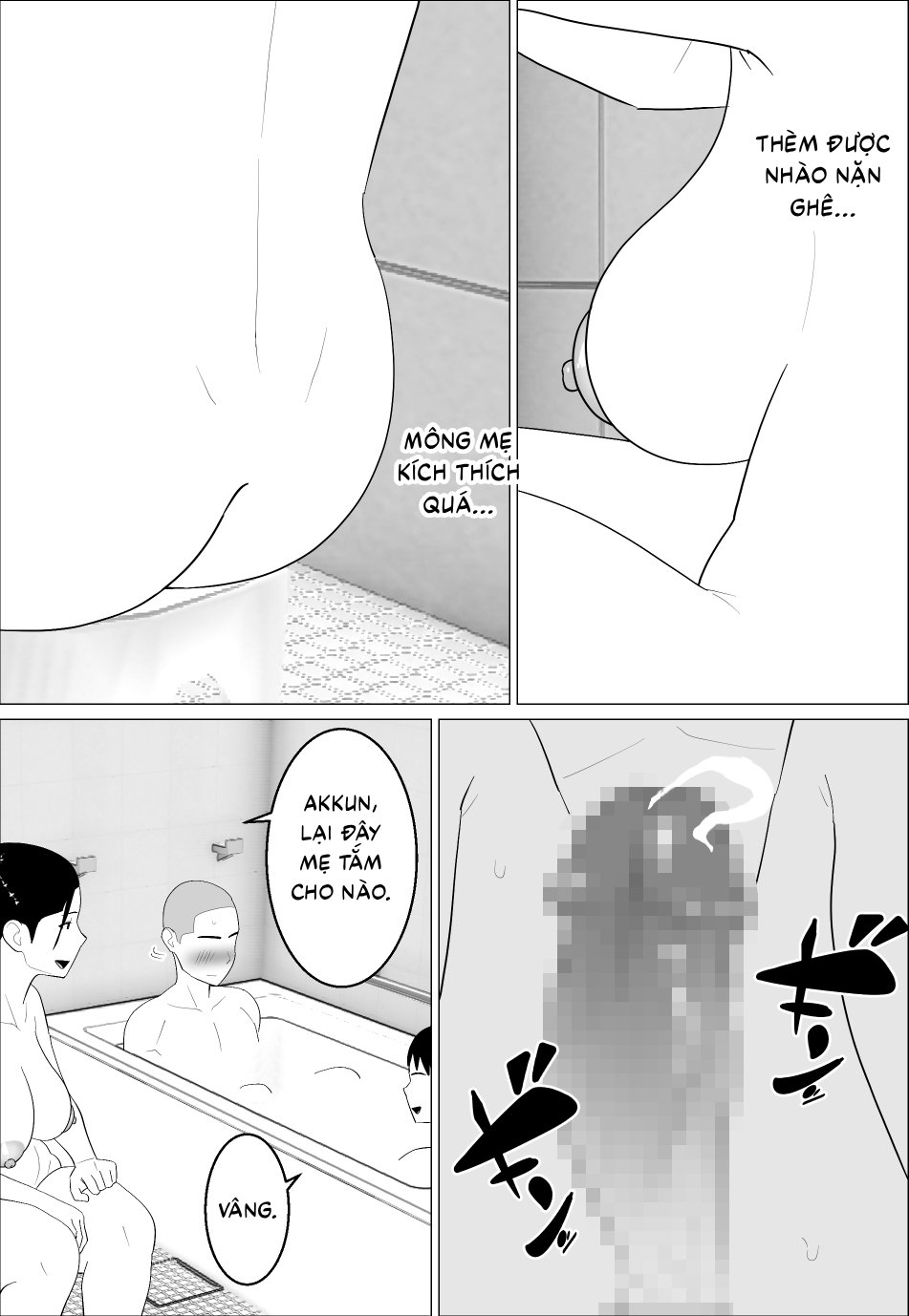 HentaiVN.net - Ảnh 13 - Kaa-san ga Shikoi nante - Chap 1
