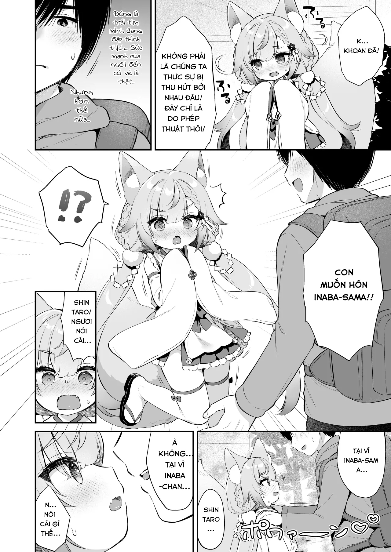 HentaiVN.net - Ảnh 14 - Cầu xin ngài! Inaba-sama - Oneshot Ngọt