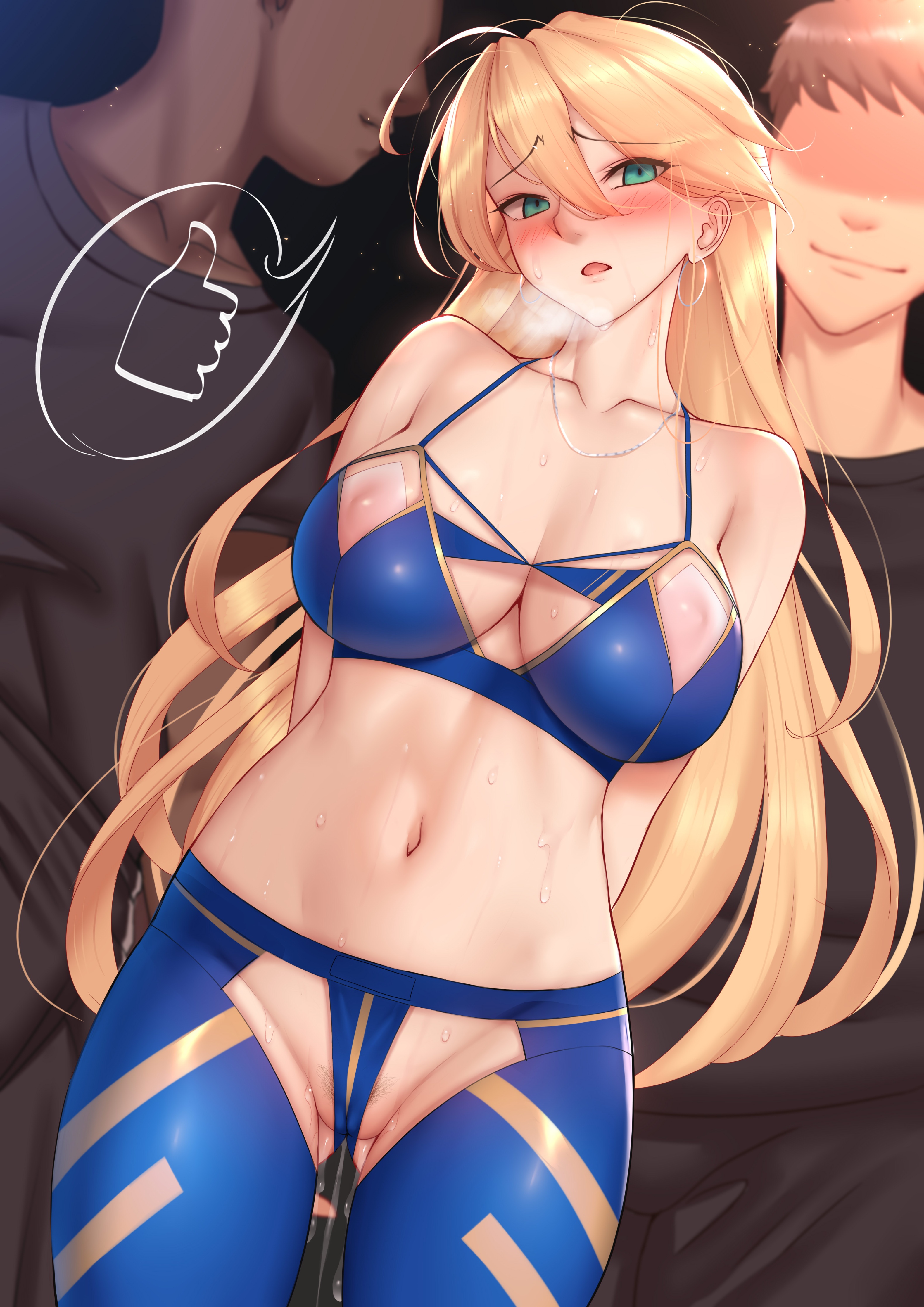 HentaiVN.net - Ảnh 121 - Tuyển tập truyện Genkung - Artoria Pendragon tập pilates, bị dã như thú
