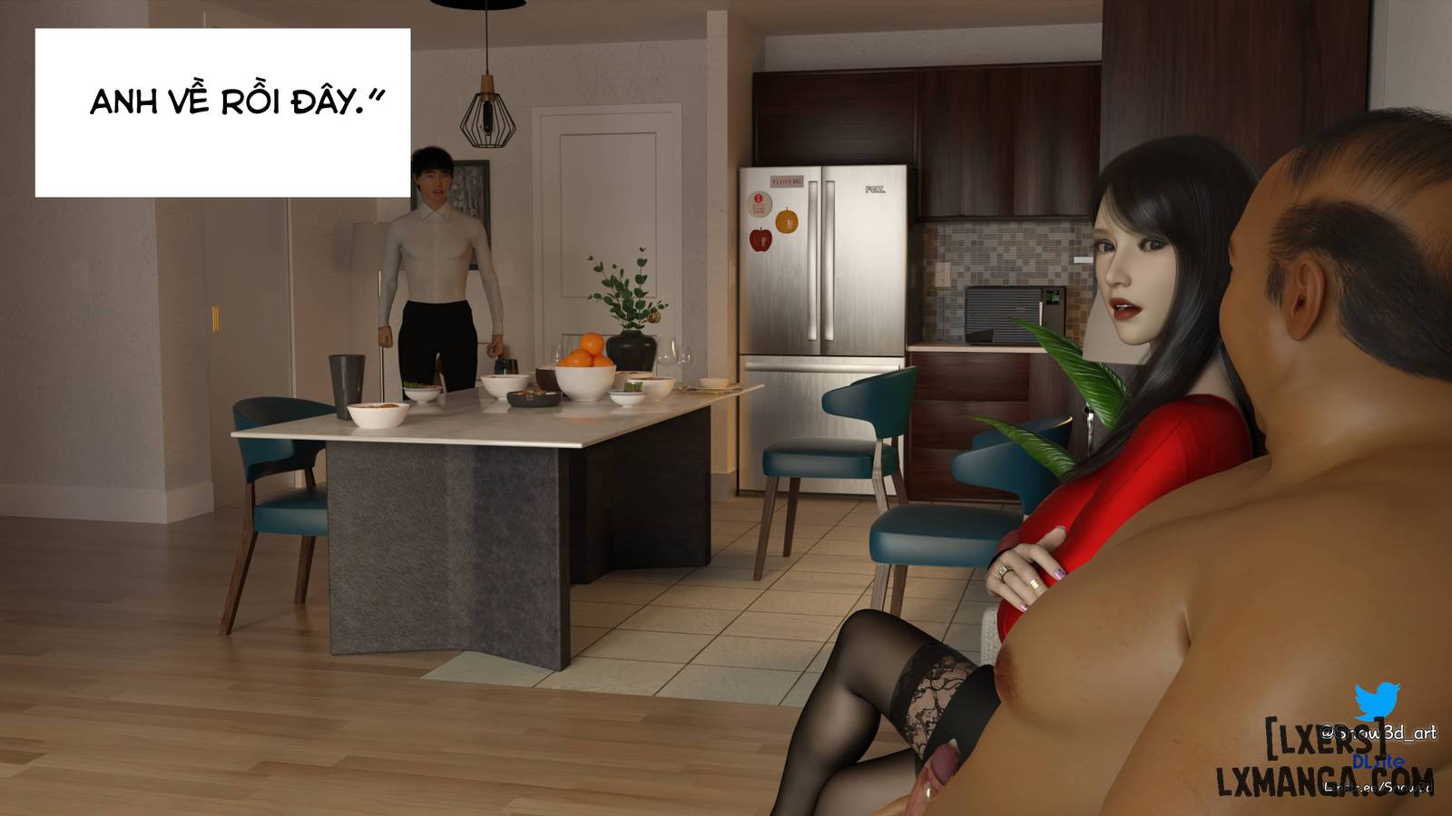 HentaiVN.net - Ảnh 127 - Vợ Tôi Vương Vân - Chương 9