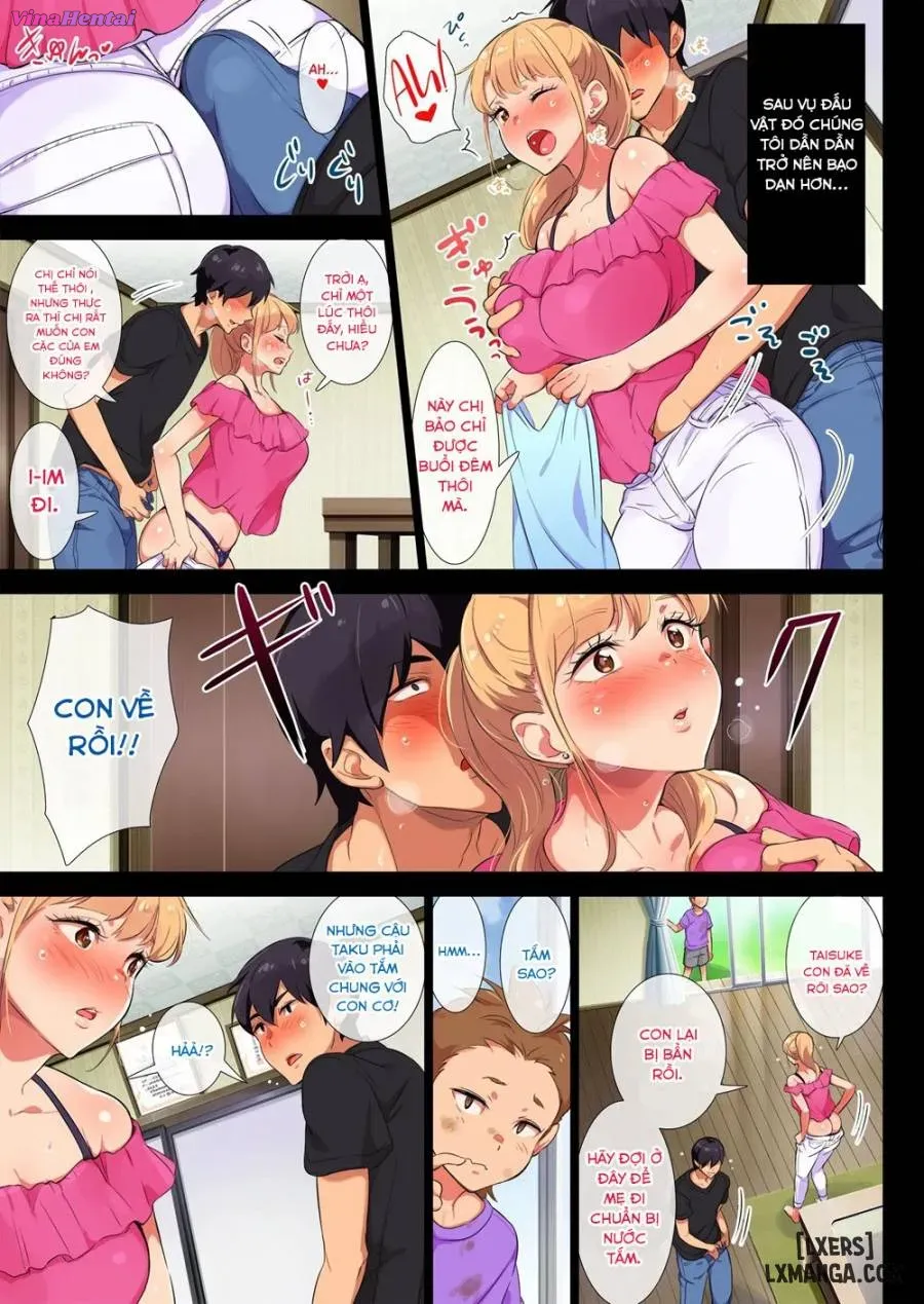 HentaiVN.net - Ảnh 13 - Tình Chị Em Cảm Động~ [Ane wa Yanmama Junyuuchuu in Jikka; My Former-Delinquent Sister is Breastfeeding at Home] - Oneshot