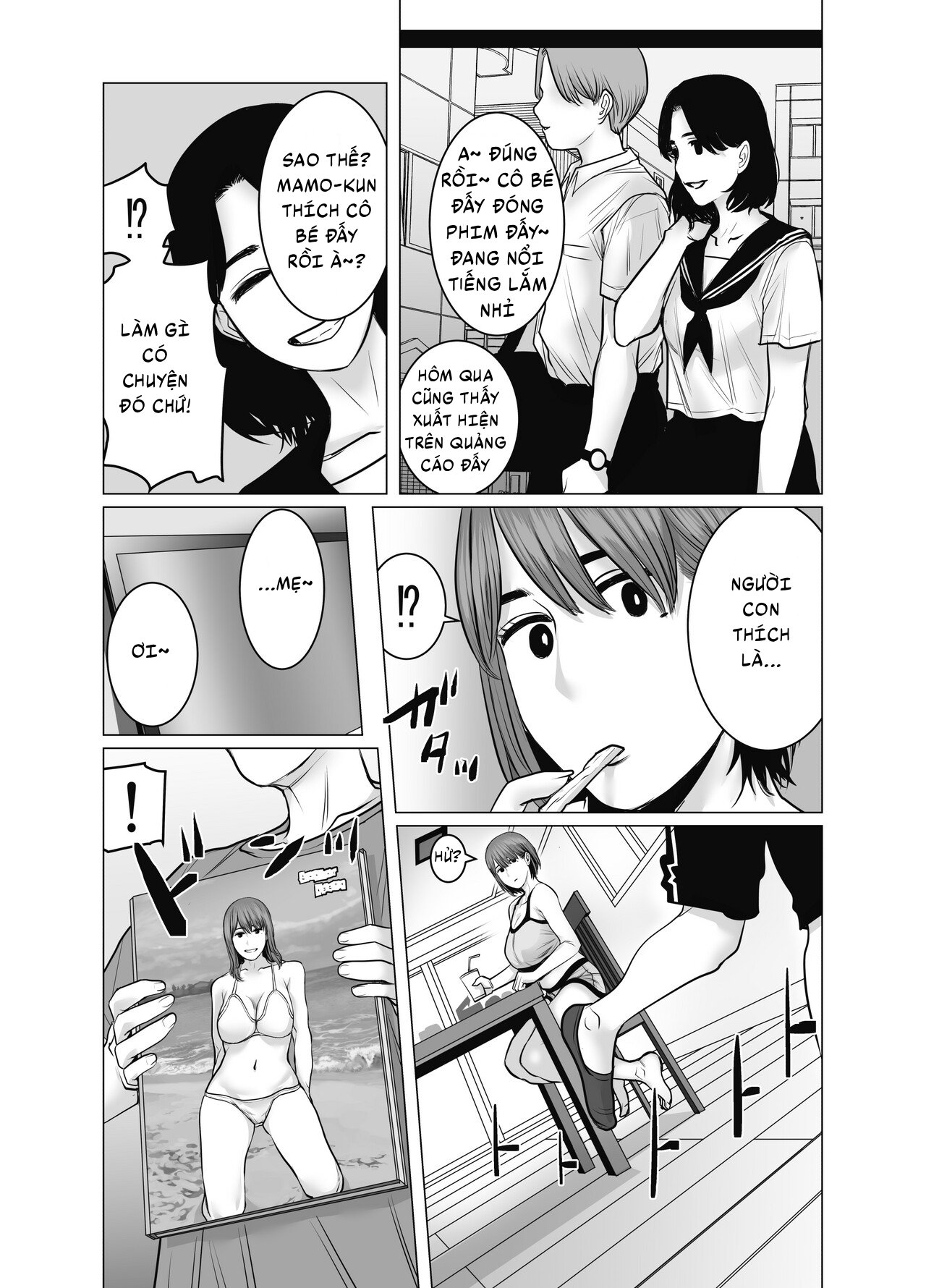 HentaiVN.net - Ảnh 129 - Mẹ là cựu idol gợi cảm, tôi không kiềm chế nổi - Chap 2