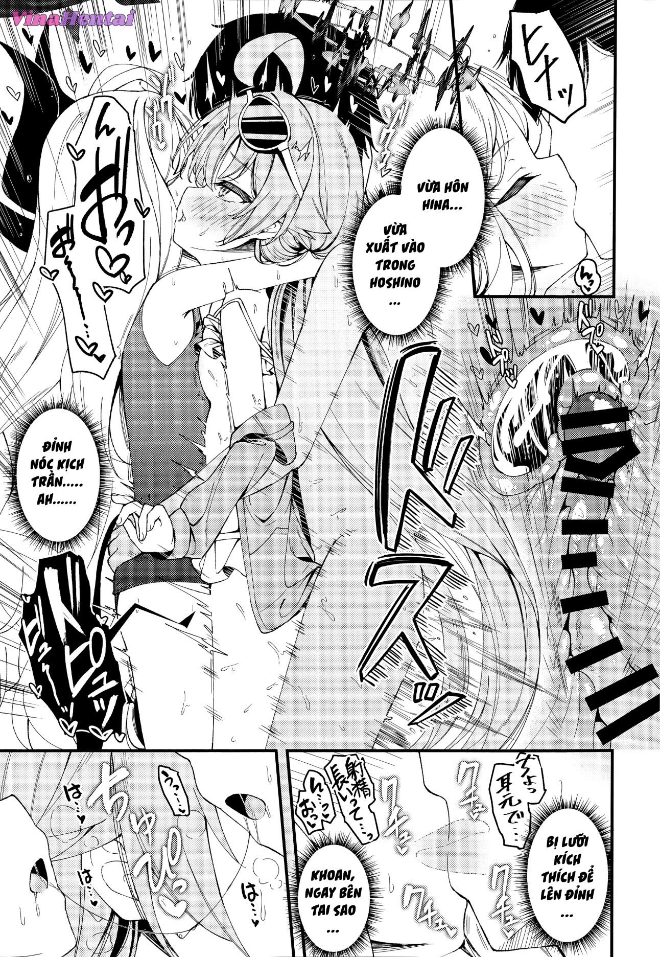 HentaiVN.net - Ảnh 13 - Ai là người mạnh nhất ở đây ta? - Hổng trốn được đâu! - Oneshot